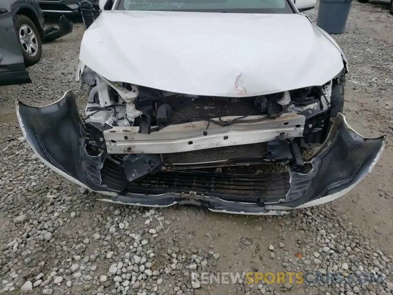 9 Photograph of a damaged car 4T1B11HK7KU689205 TOYOTA CAMRY 2019