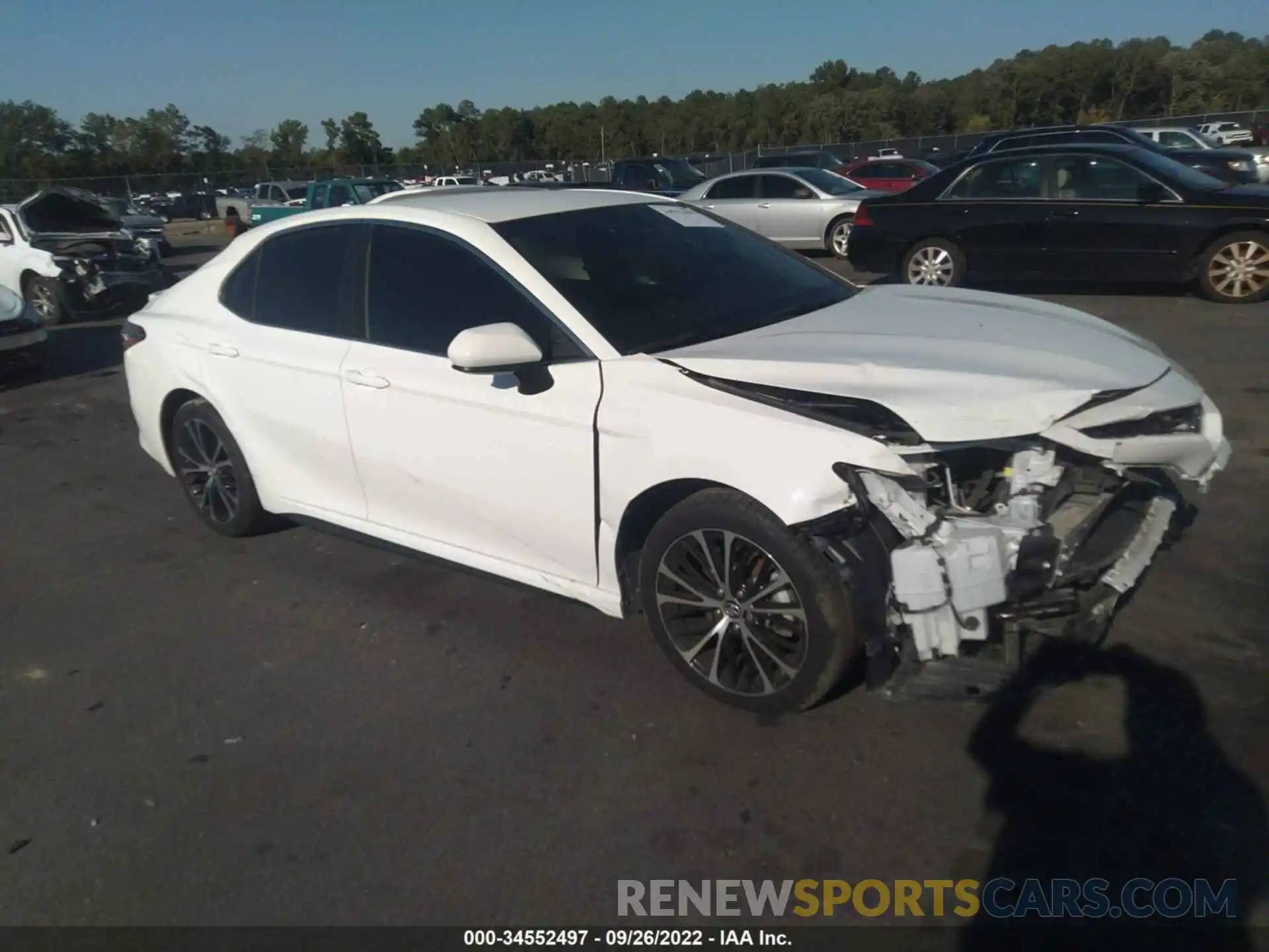 1 Photograph of a damaged car 4T1B11HK7KU689608 TOYOTA CAMRY 2019