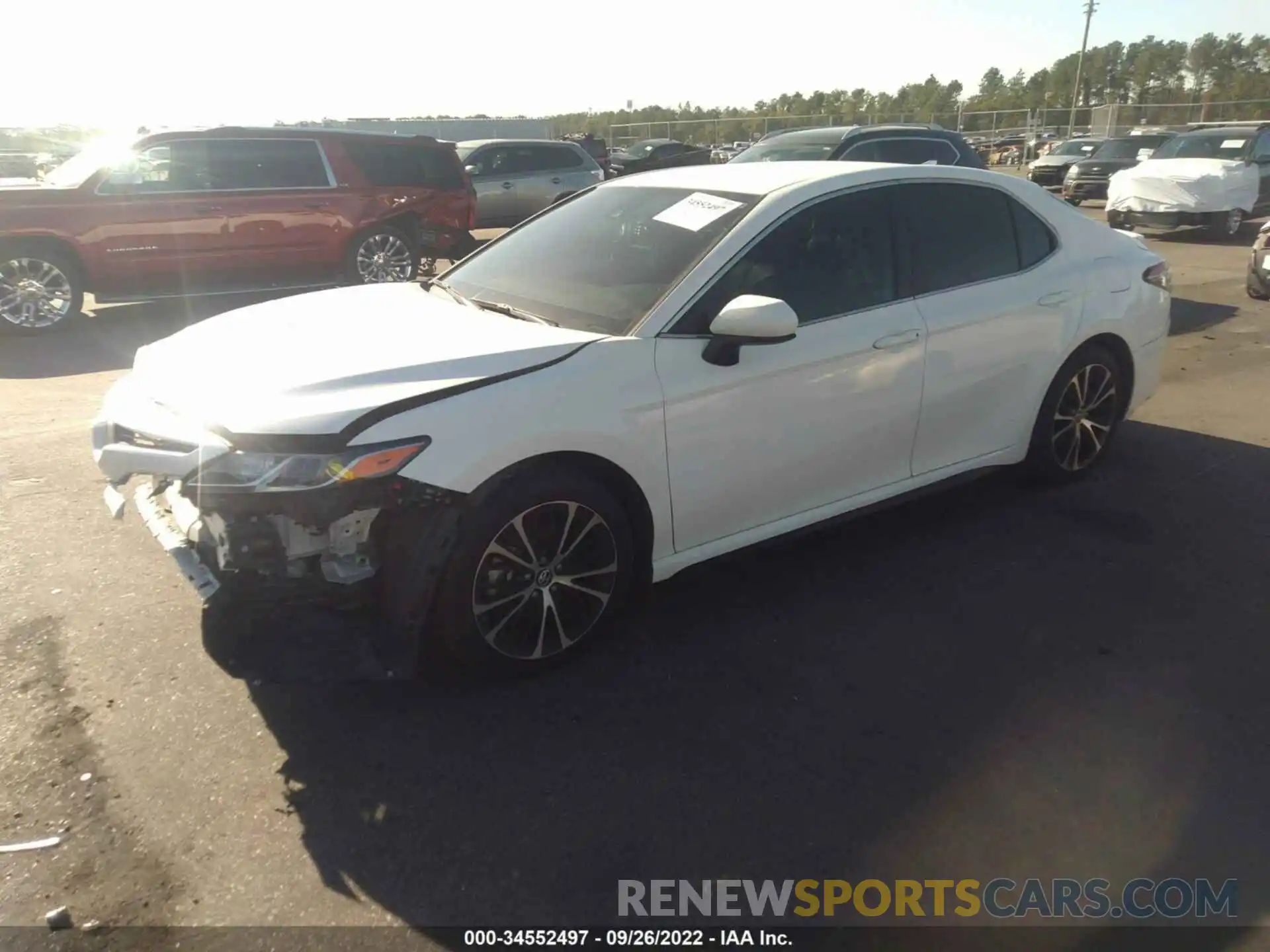 2 Photograph of a damaged car 4T1B11HK7KU689608 TOYOTA CAMRY 2019