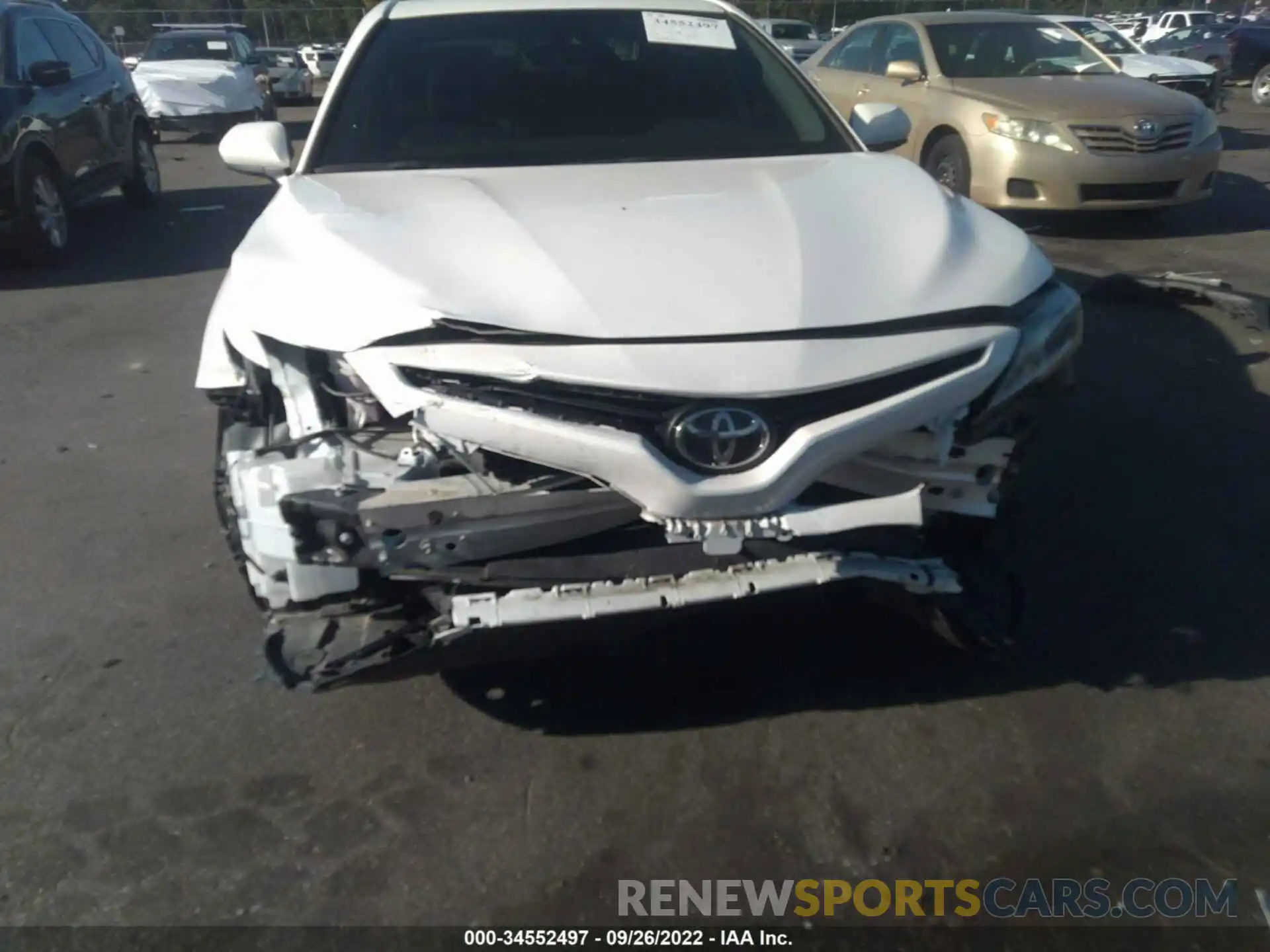 6 Photograph of a damaged car 4T1B11HK7KU689608 TOYOTA CAMRY 2019