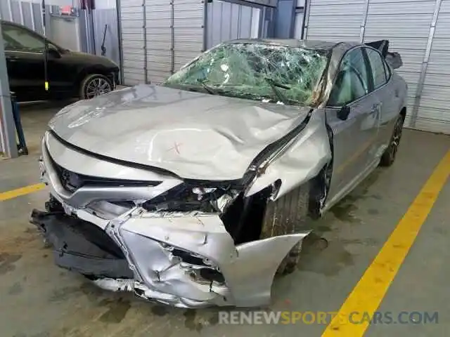 2 Photograph of a damaged car 4T1B11HK7KU689902 TOYOTA CAMRY 2019