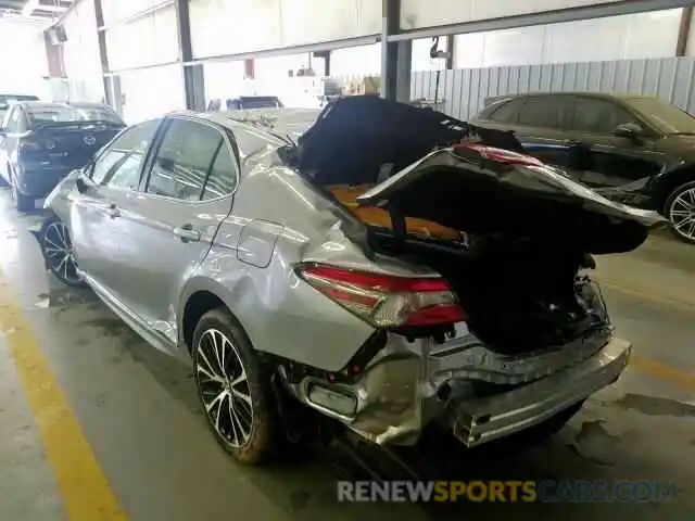 3 Photograph of a damaged car 4T1B11HK7KU689902 TOYOTA CAMRY 2019