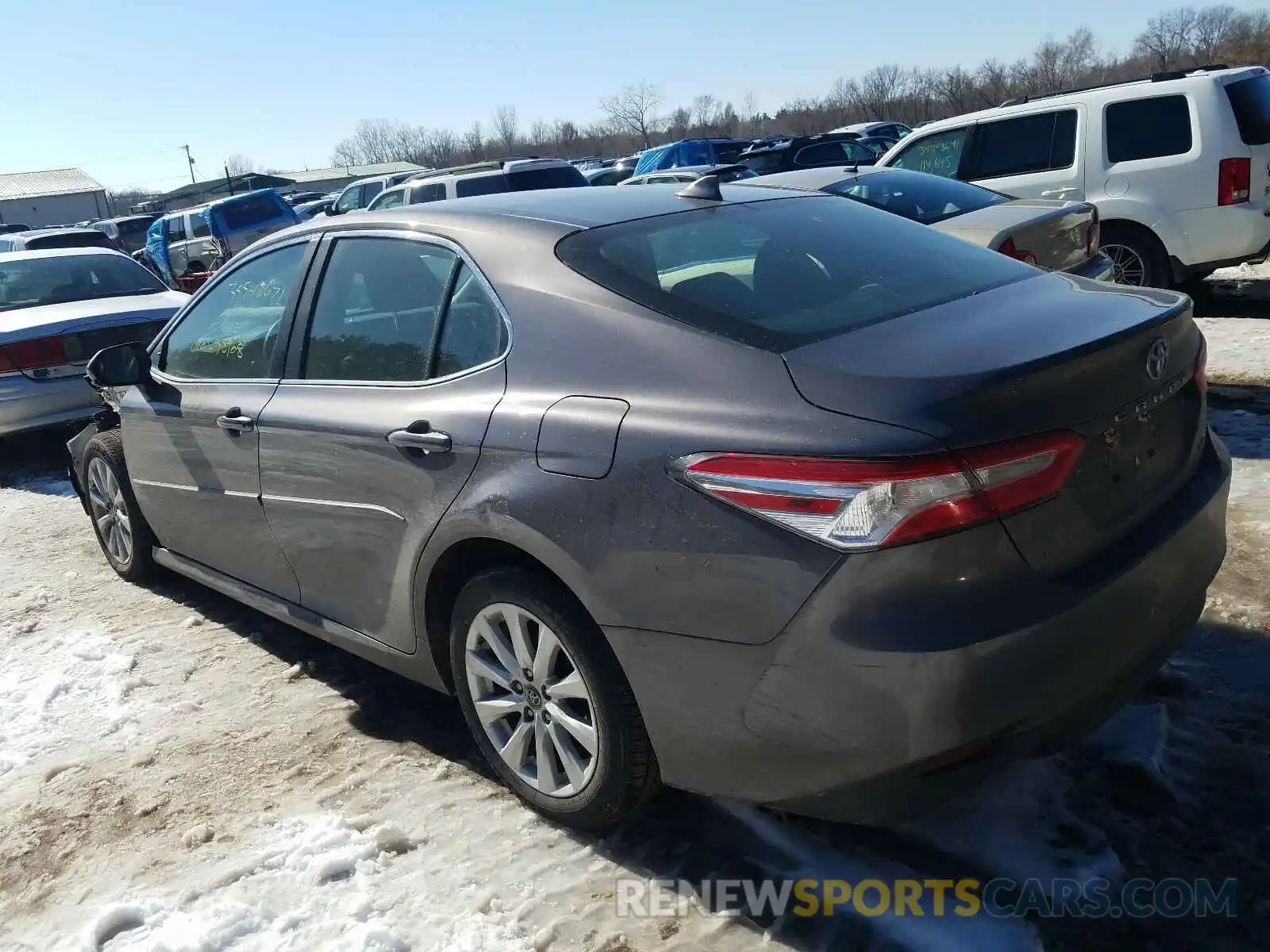 3 Photograph of a damaged car 4T1B11HK7KU689933 TOYOTA CAMRY 2019