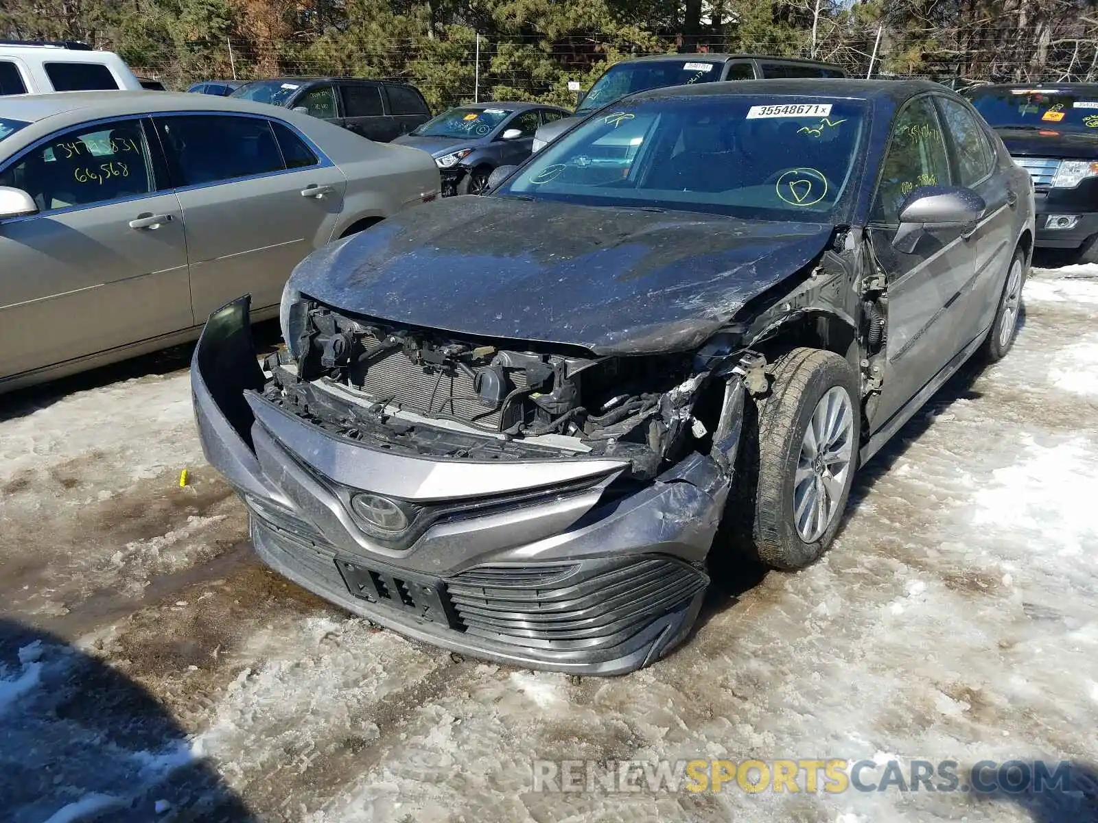 9 Photograph of a damaged car 4T1B11HK7KU689933 TOYOTA CAMRY 2019