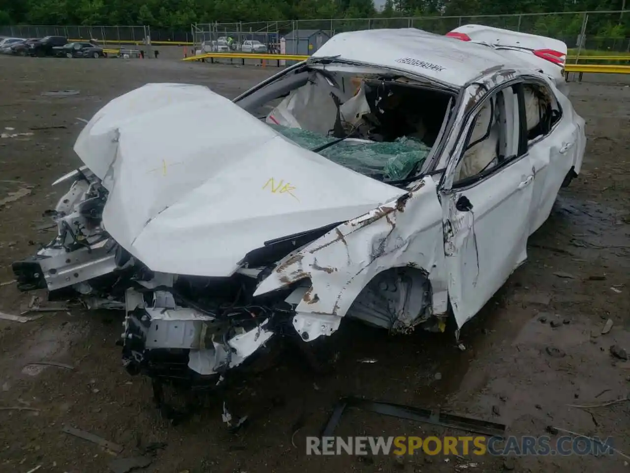 2 Photograph of a damaged car 4T1B11HK7KU690631 TOYOTA CAMRY 2019