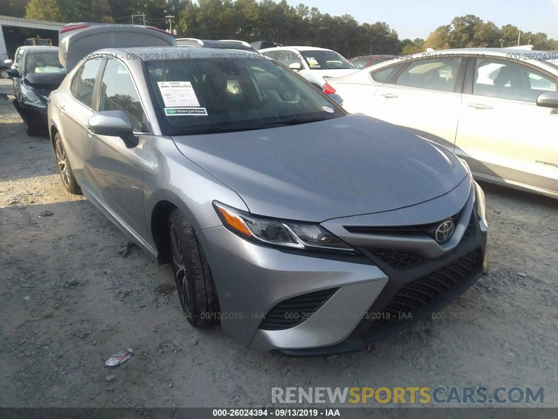 1 Photograph of a damaged car 4T1B11HK7KU690810 TOYOTA CAMRY 2019