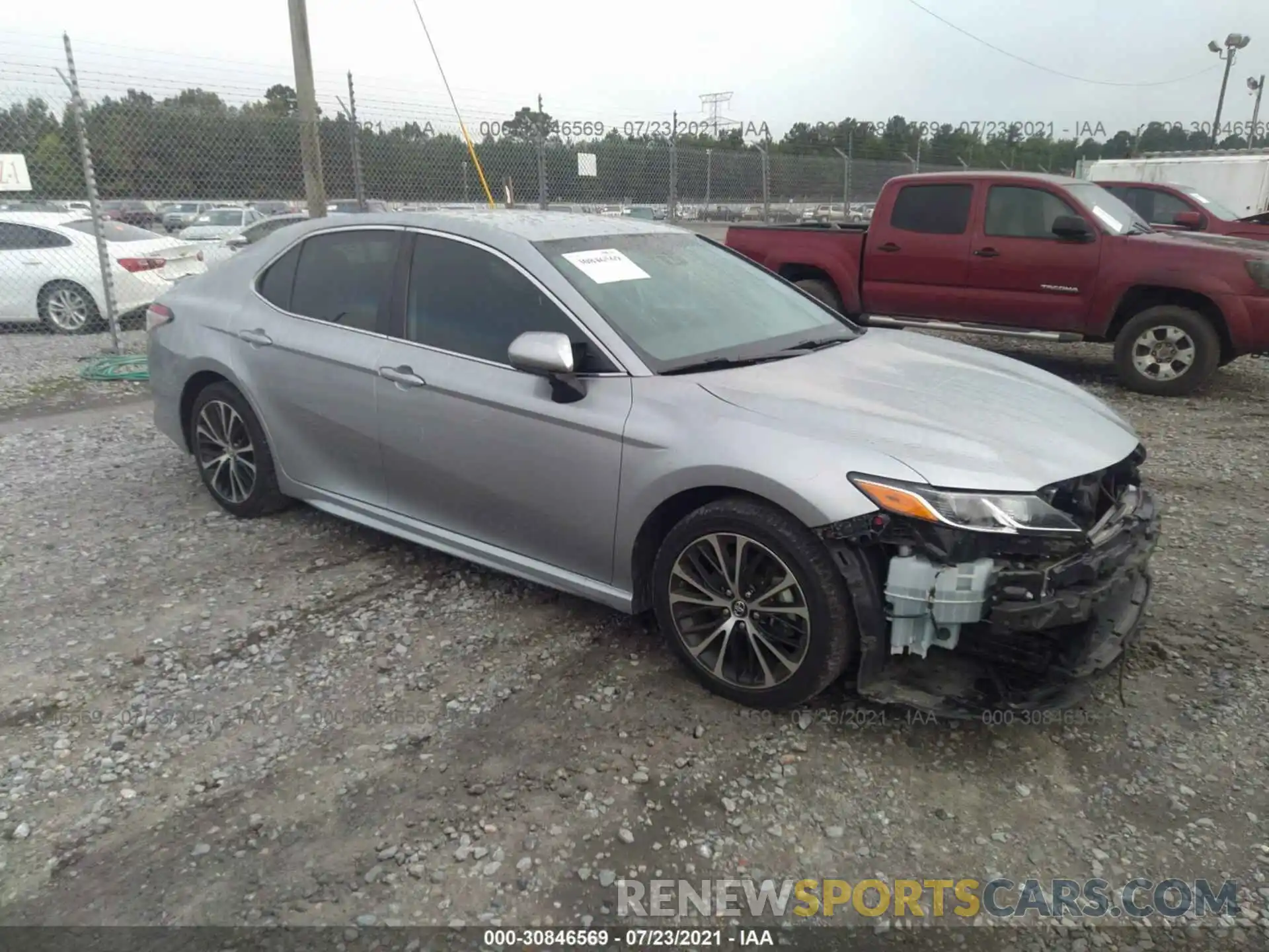 1 Photograph of a damaged car 4T1B11HK7KU690886 TOYOTA CAMRY 2019