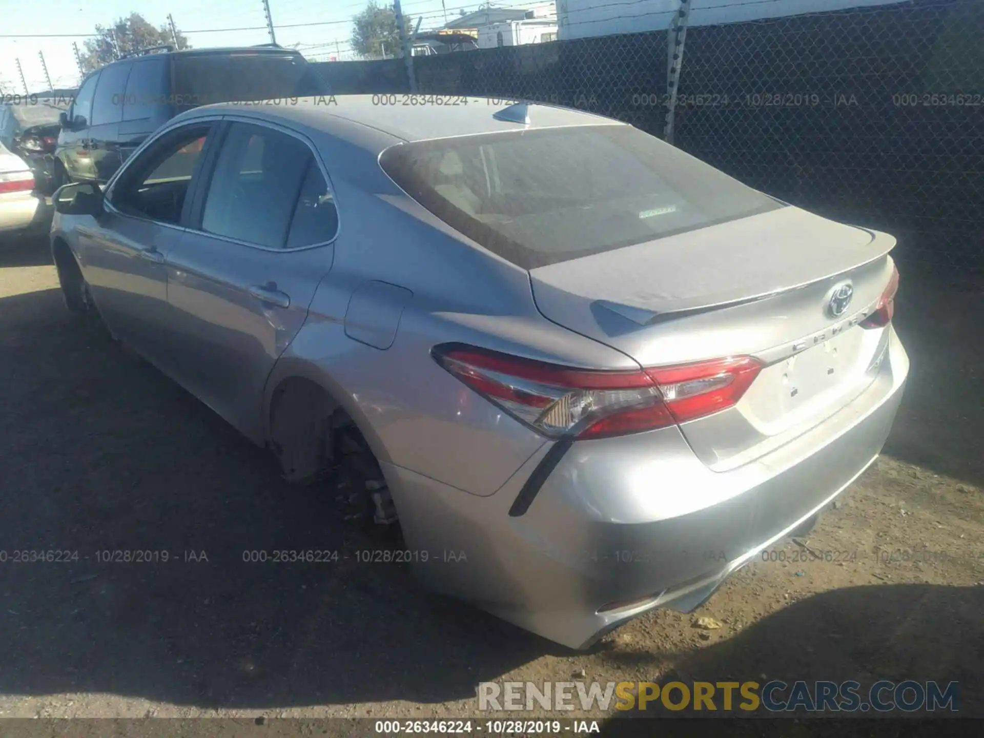 3 Photograph of a damaged car 4T1B11HK7KU691102 TOYOTA CAMRY 2019