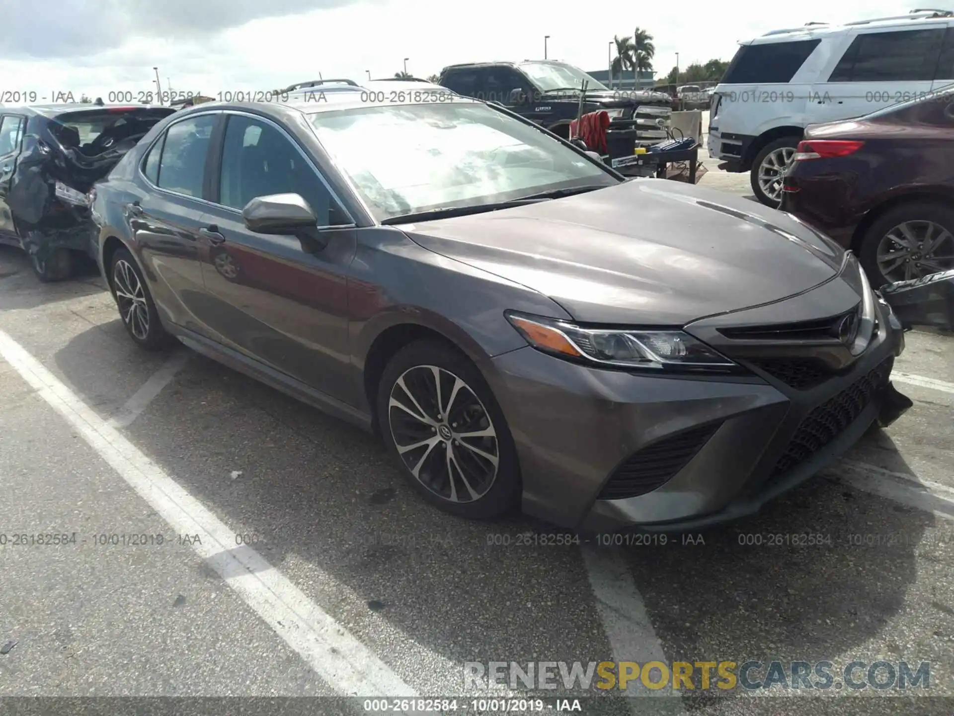 1 Photograph of a damaged car 4T1B11HK7KU691312 TOYOTA CAMRY 2019