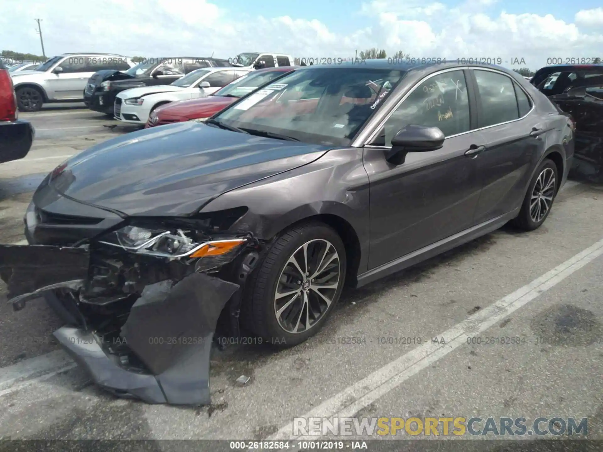 2 Photograph of a damaged car 4T1B11HK7KU691312 TOYOTA CAMRY 2019