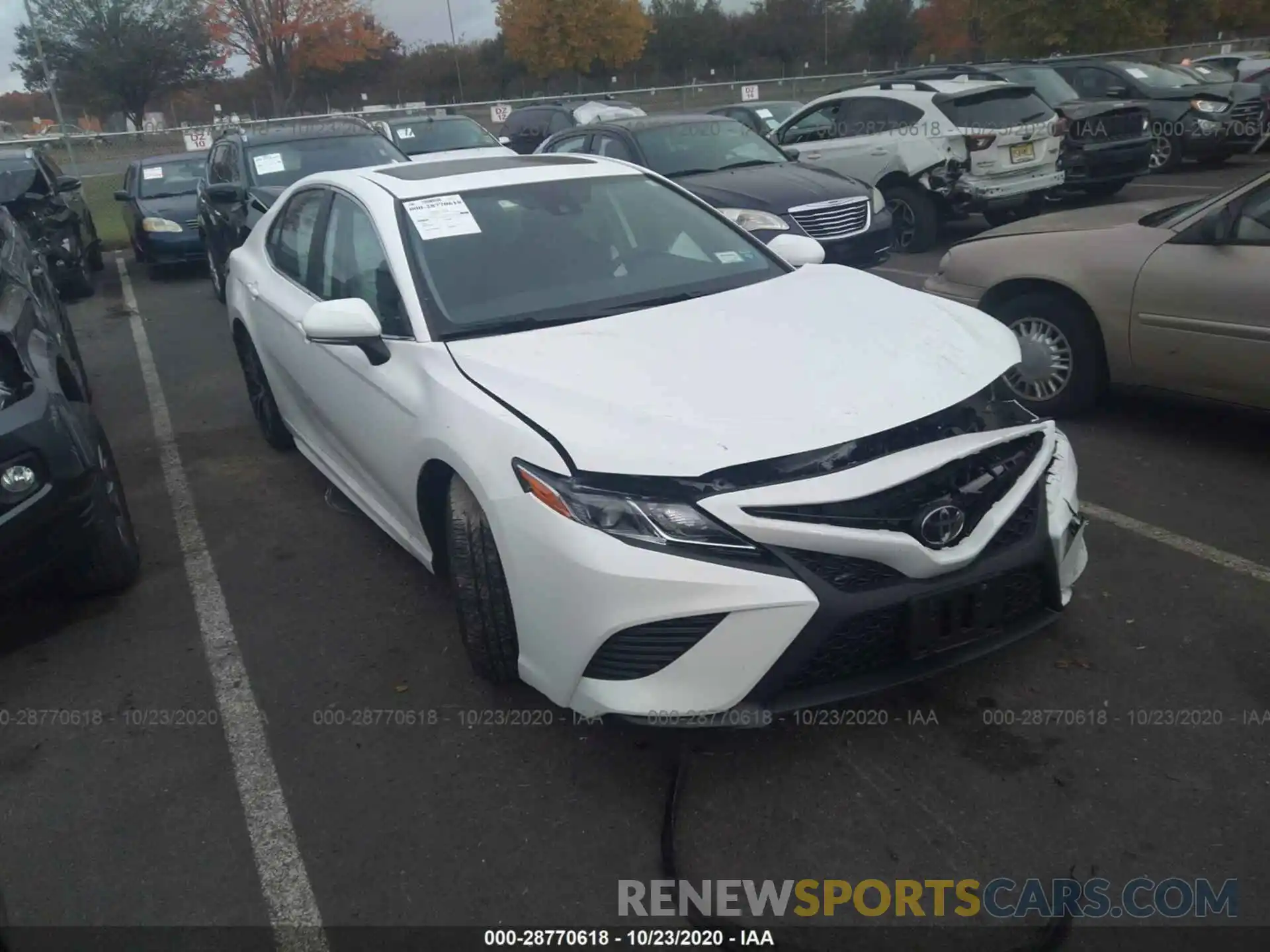 1 Photograph of a damaged car 4T1B11HK7KU692623 TOYOTA CAMRY 2019