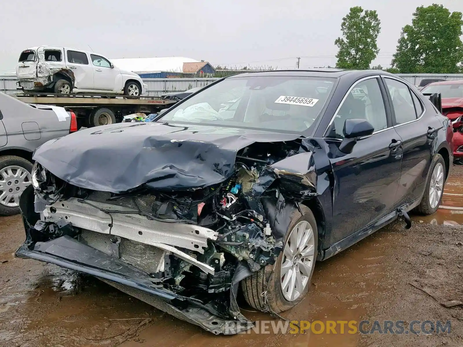 2 Photograph of a damaged car 4T1B11HK7KU692802 TOYOTA CAMRY 2019