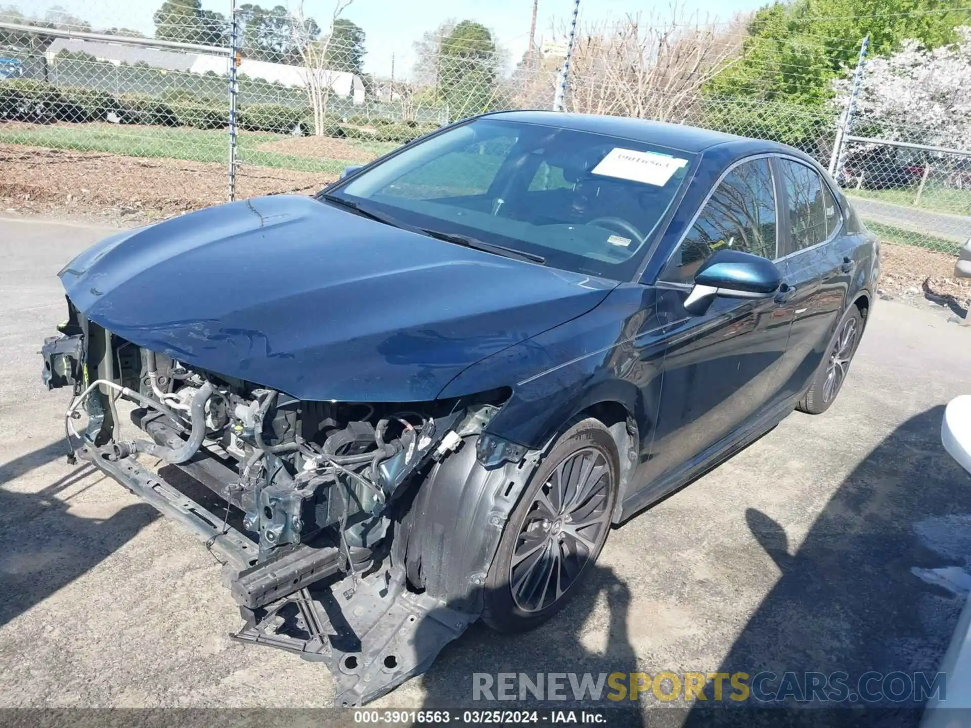 2 Photograph of a damaged car 4T1B11HK7KU693576 TOYOTA CAMRY 2019