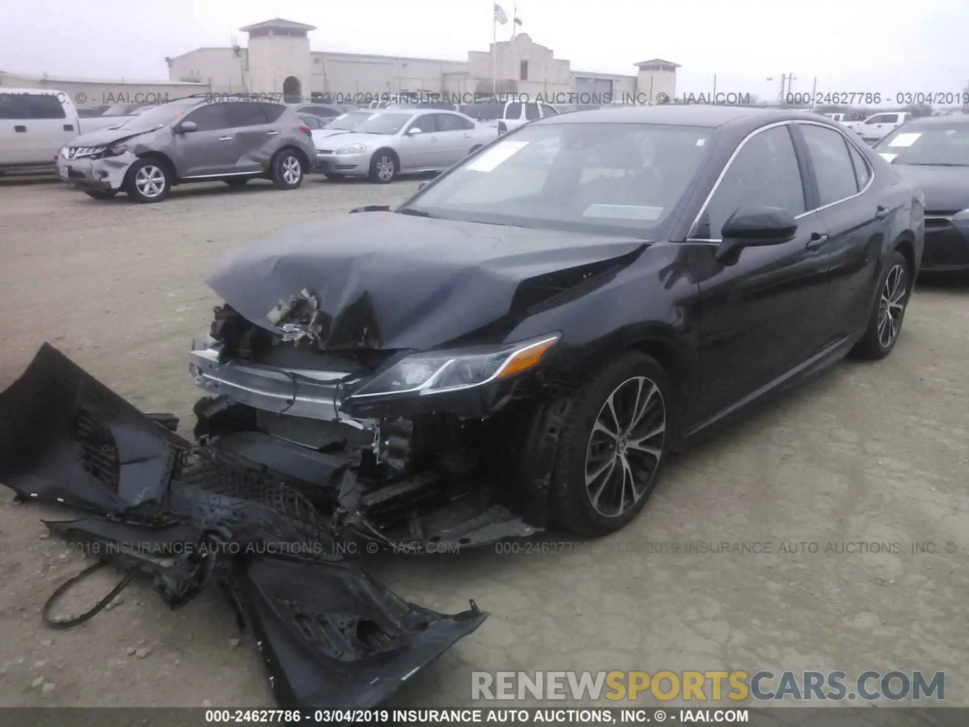 2 Photograph of a damaged car 4T1B11HK7KU694128 TOYOTA CAMRY 2019