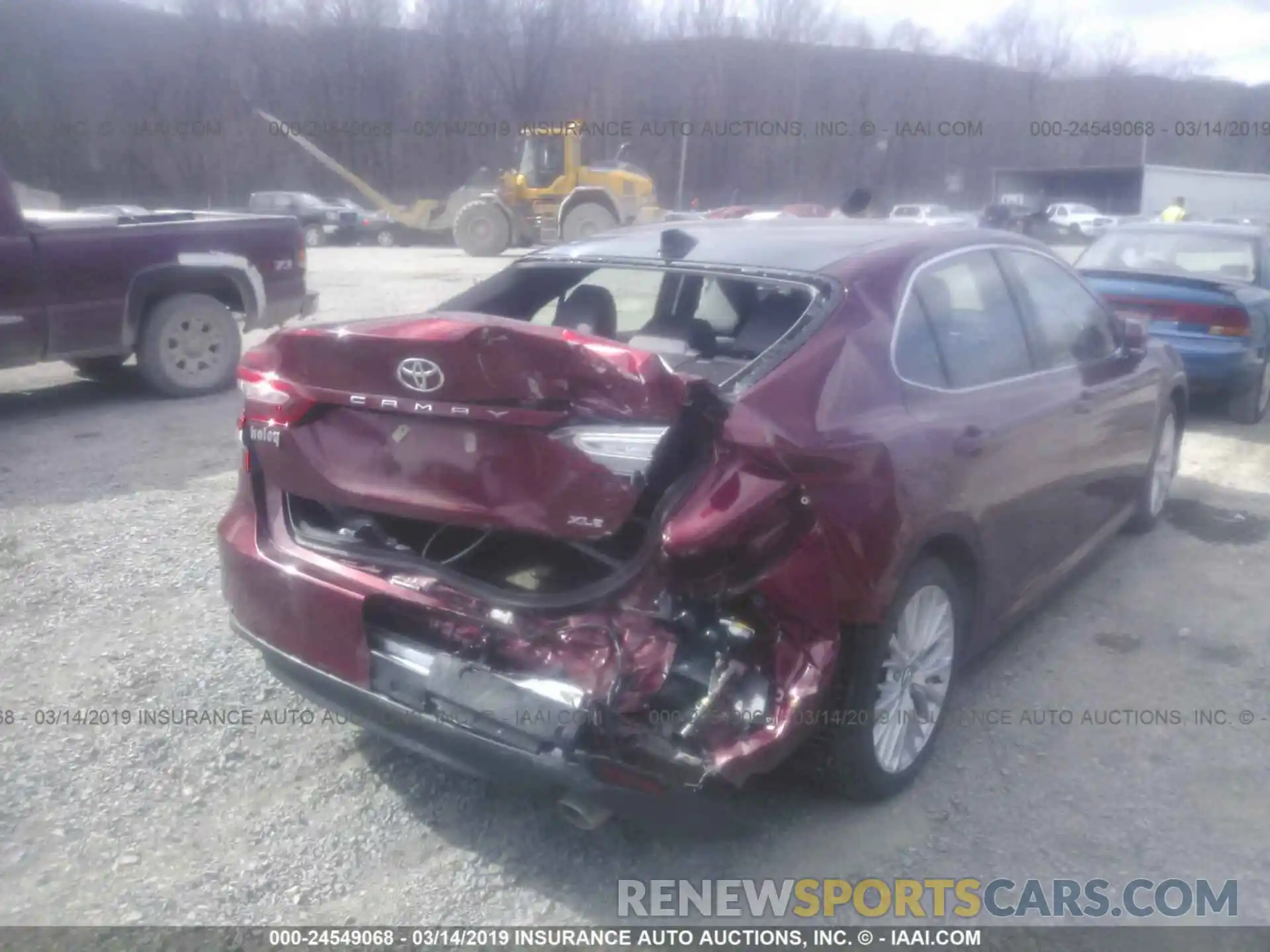 6 Photograph of a damaged car 4T1B11HK7KU695361 TOYOTA CAMRY 2019