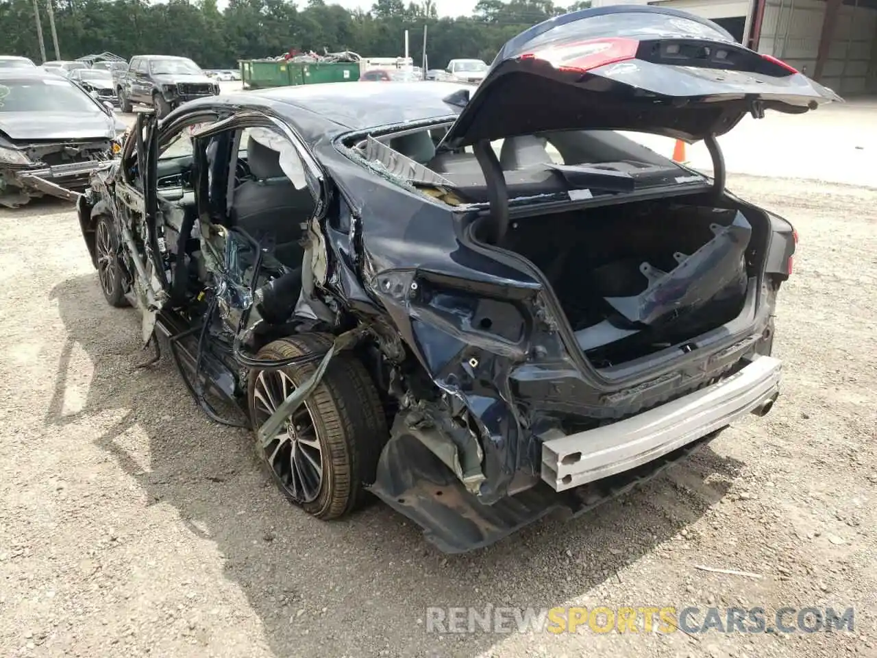 3 Photograph of a damaged car 4T1B11HK7KU695389 TOYOTA CAMRY 2019