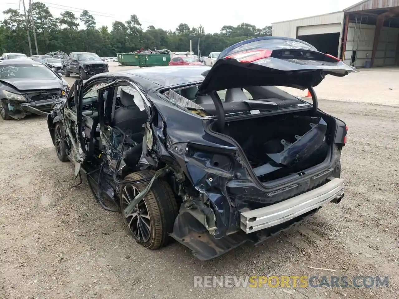 9 Photograph of a damaged car 4T1B11HK7KU695389 TOYOTA CAMRY 2019