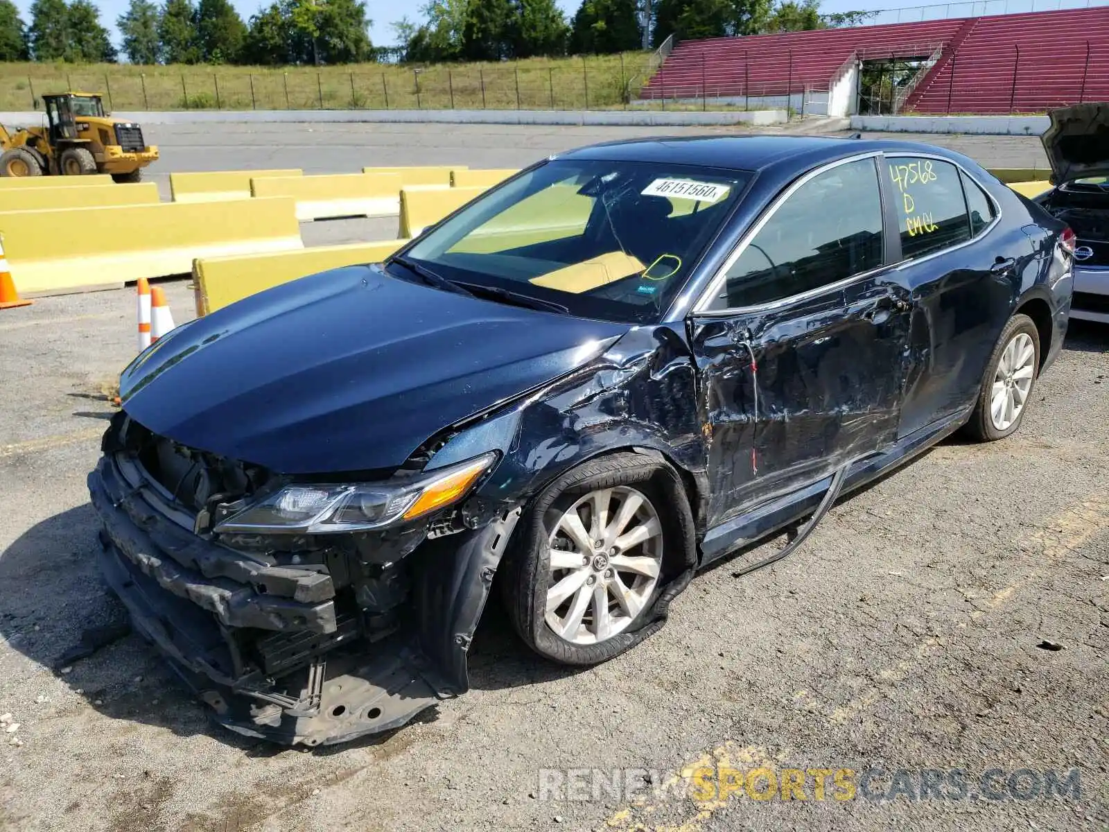 2 Photograph of a damaged car 4T1B11HK7KU695764 TOYOTA CAMRY 2019