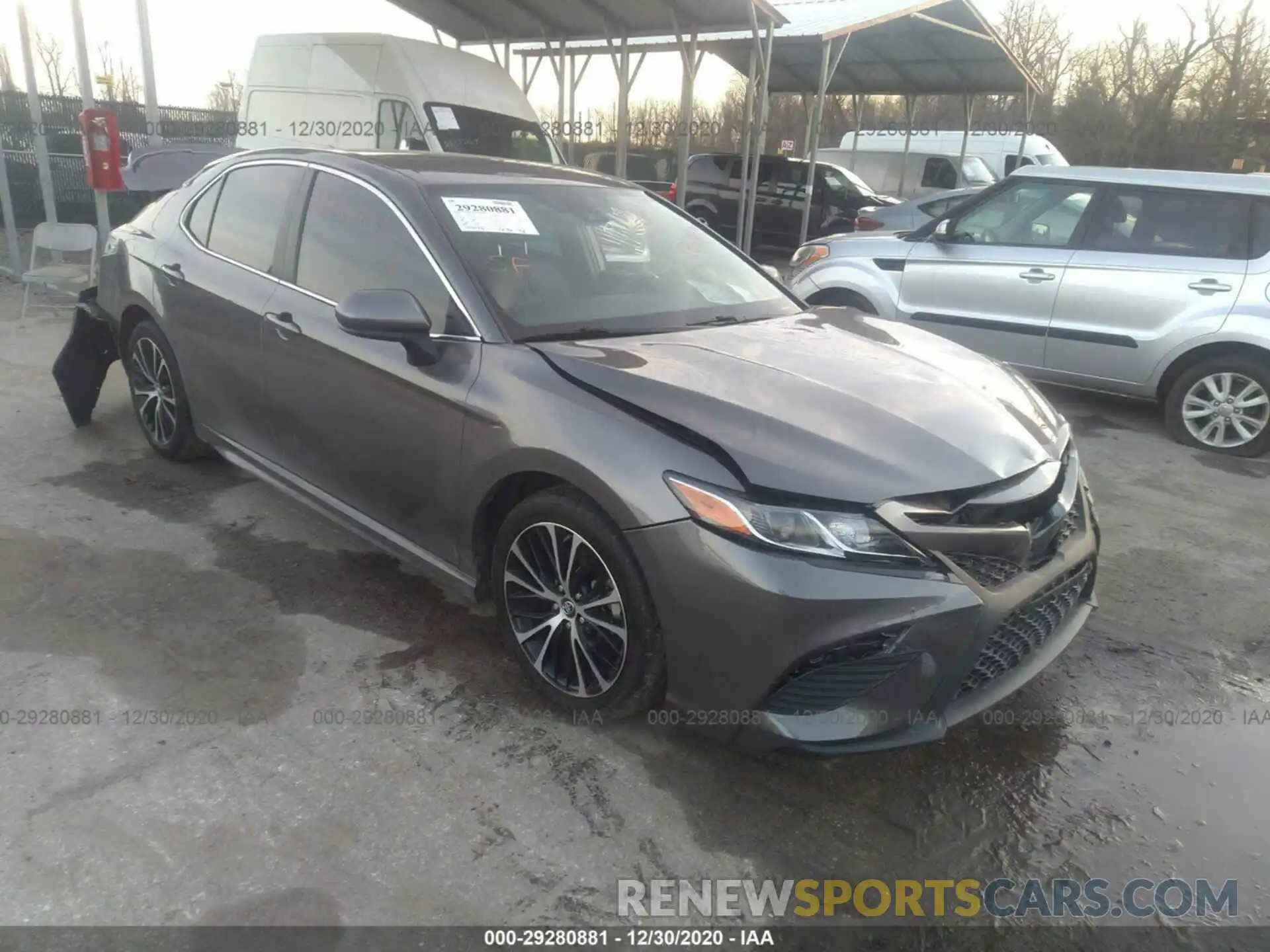 1 Photograph of a damaged car 4T1B11HK7KU696140 TOYOTA CAMRY 2019