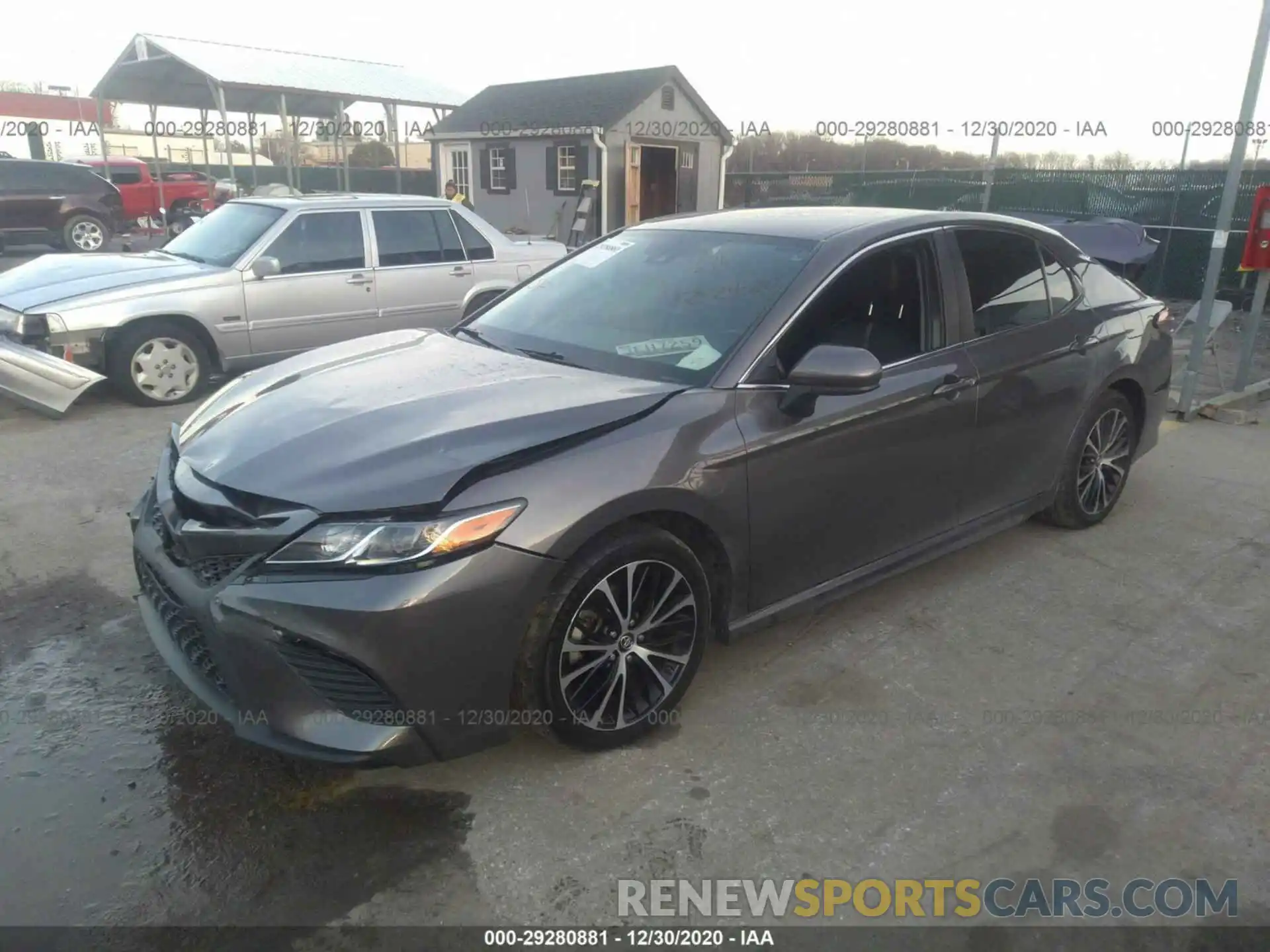 2 Photograph of a damaged car 4T1B11HK7KU696140 TOYOTA CAMRY 2019