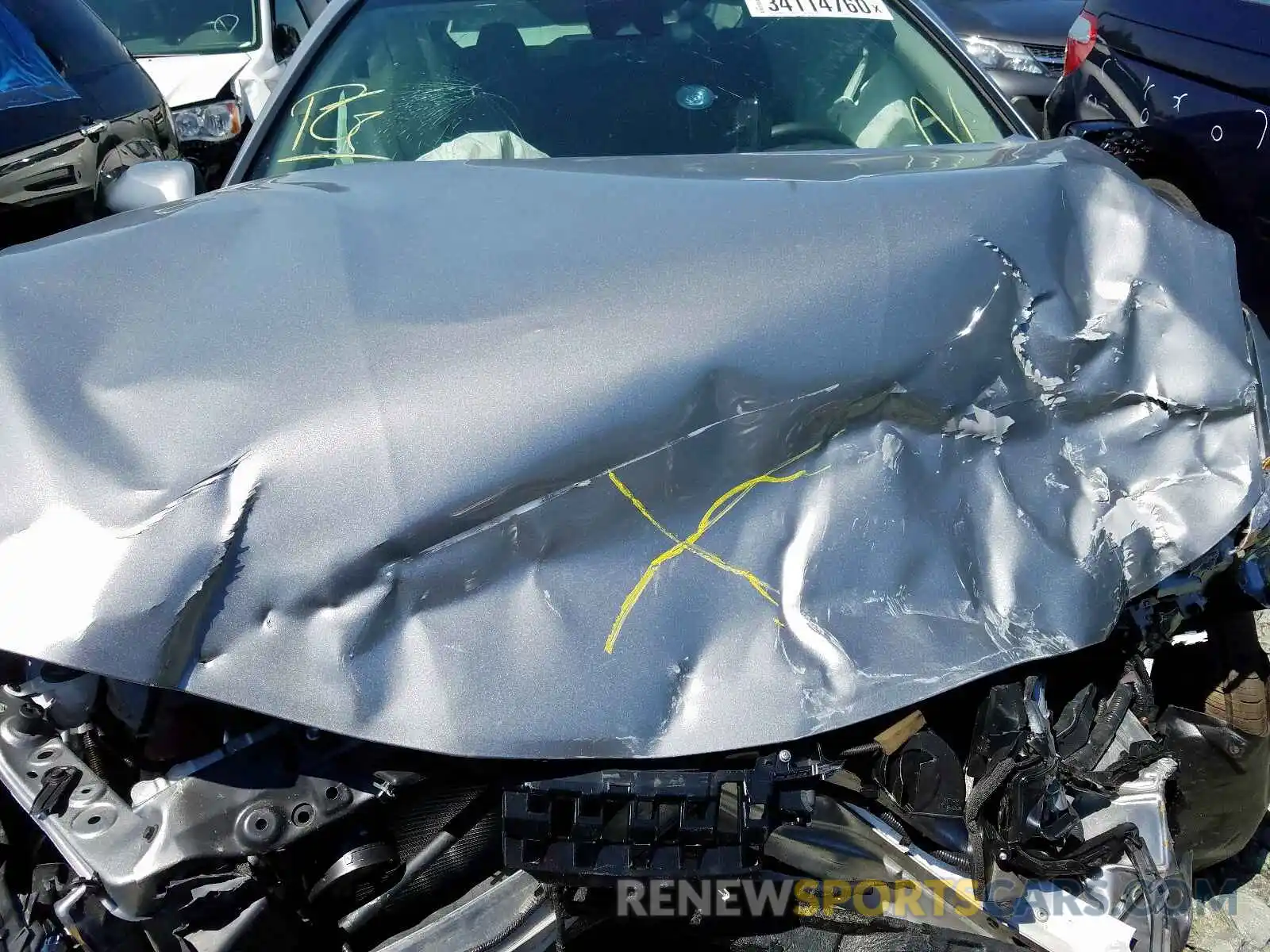 7 Photograph of a damaged car 4T1B11HK7KU696395 TOYOTA CAMRY 2019