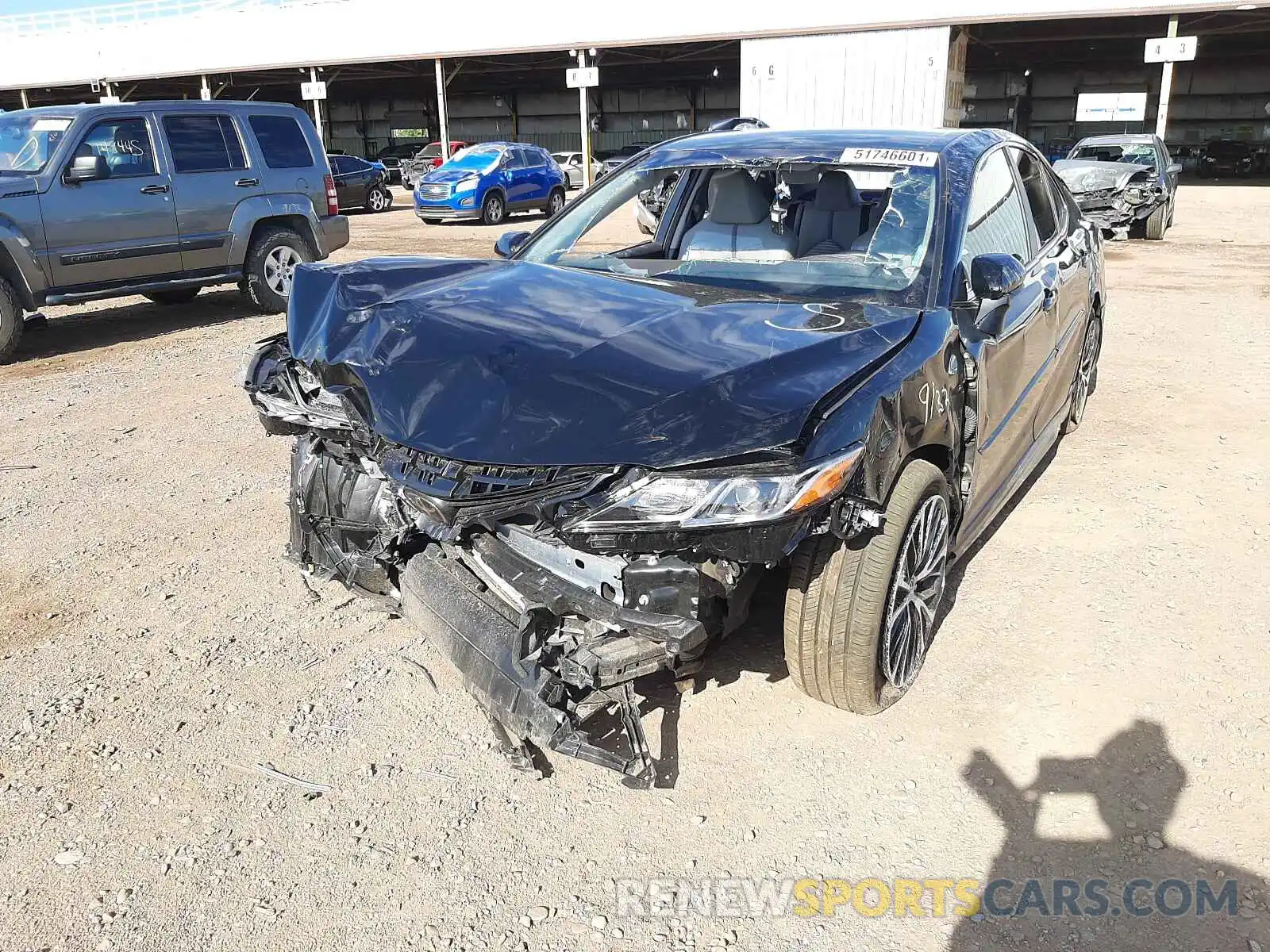 9 Photograph of a damaged car 4T1B11HK7KU697174 TOYOTA CAMRY 2019