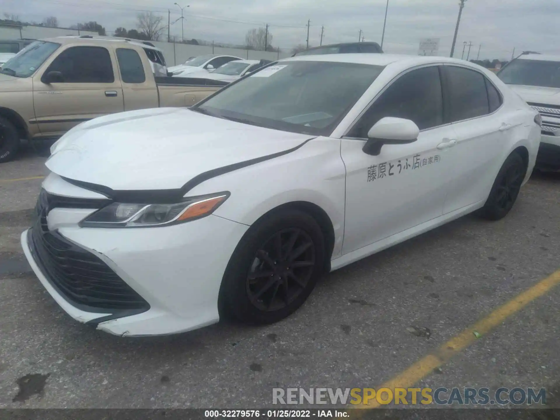 2 Photograph of a damaged car 4T1B11HK7KU697627 TOYOTA CAMRY 2019