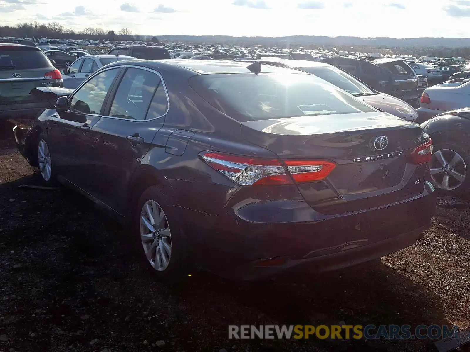 3 Photograph of a damaged car 4T1B11HK7KU699670 TOYOTA CAMRY 2019