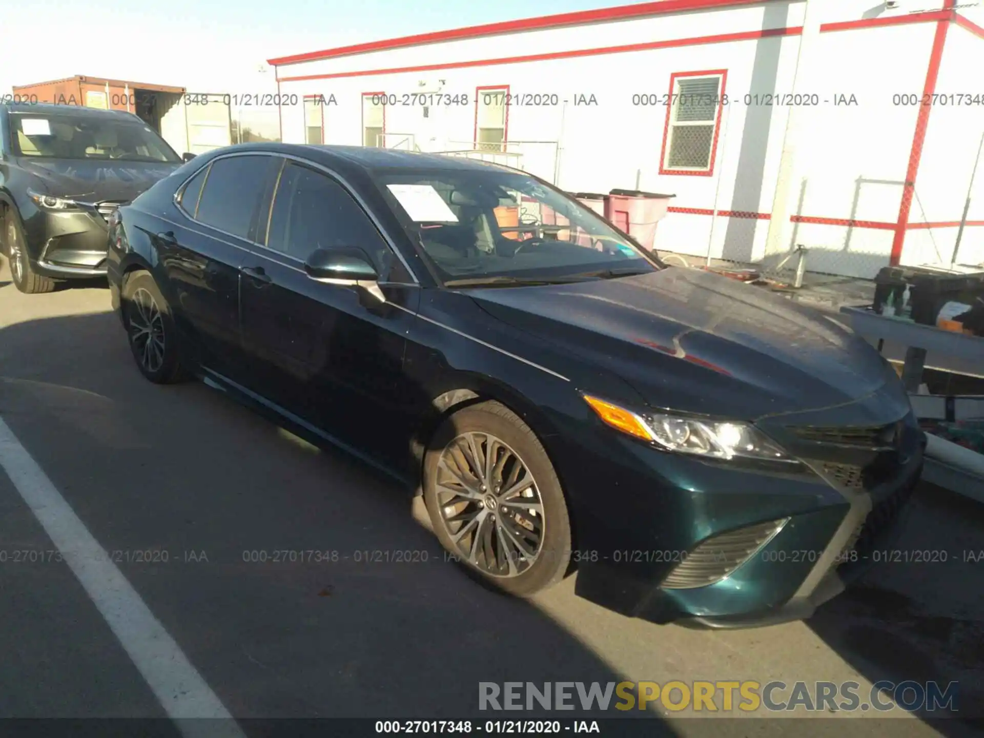 1 Photograph of a damaged car 4T1B11HK7KU701319 TOYOTA CAMRY 2019