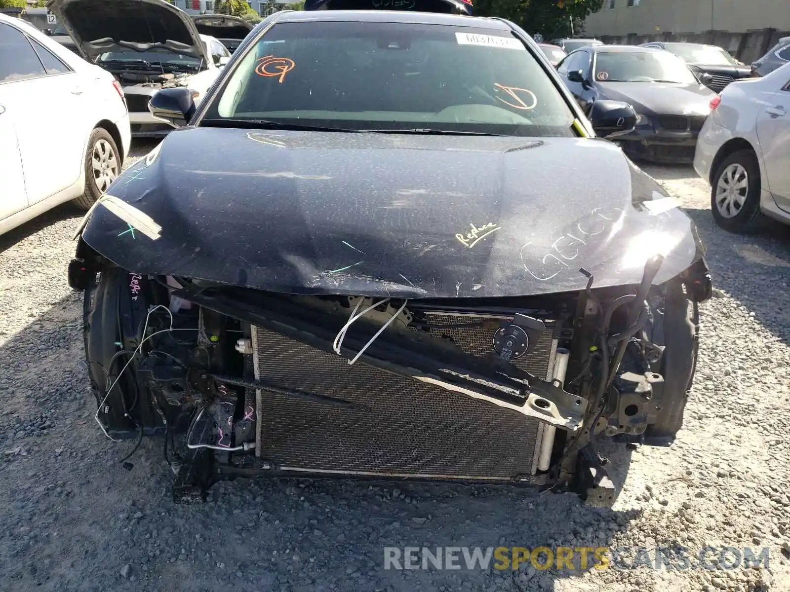 9 Photograph of a damaged car 4T1B11HK7KU701899 TOYOTA CAMRY 2019