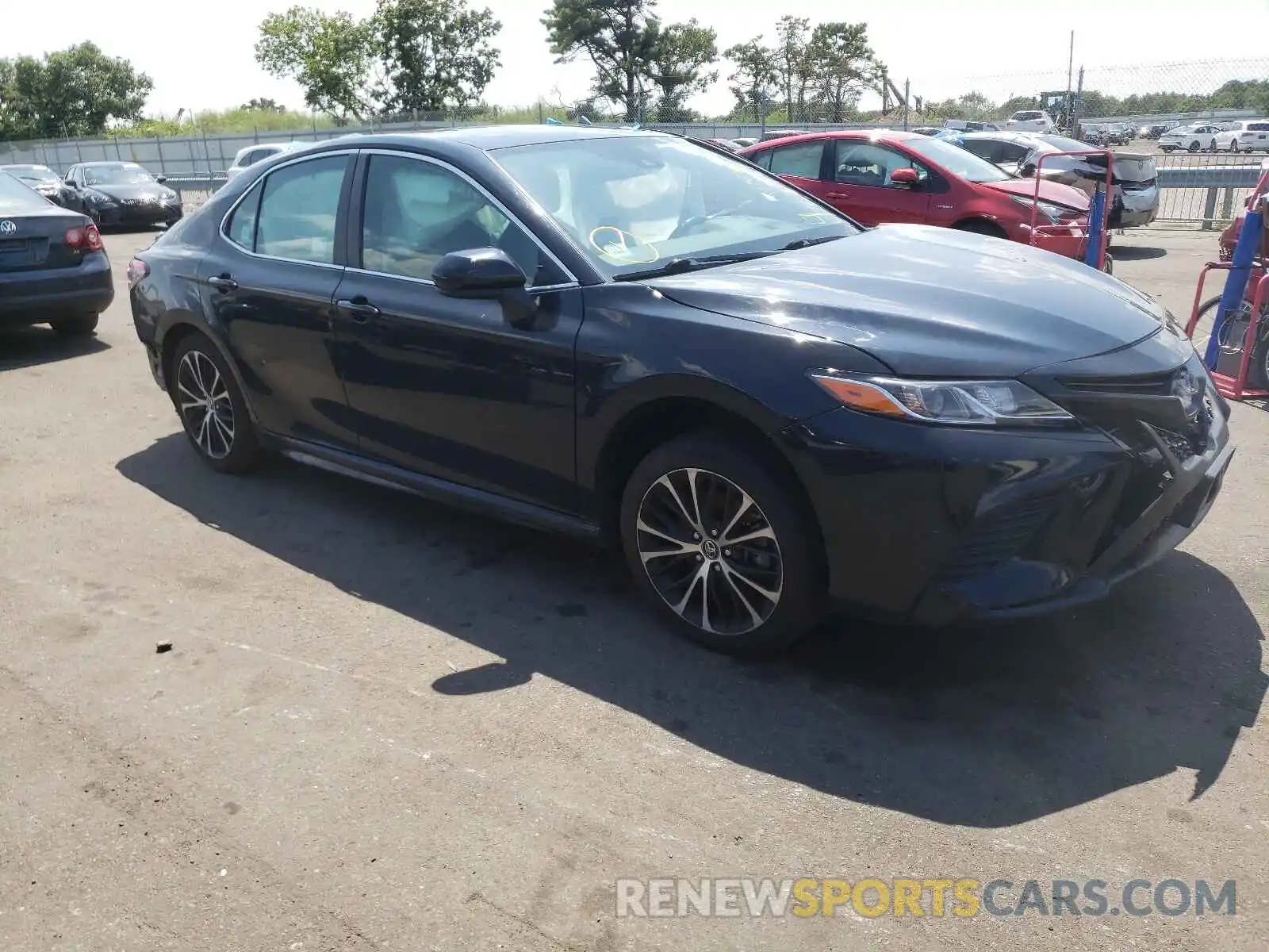 1 Photograph of a damaged car 4T1B11HK7KU703457 TOYOTA CAMRY 2019