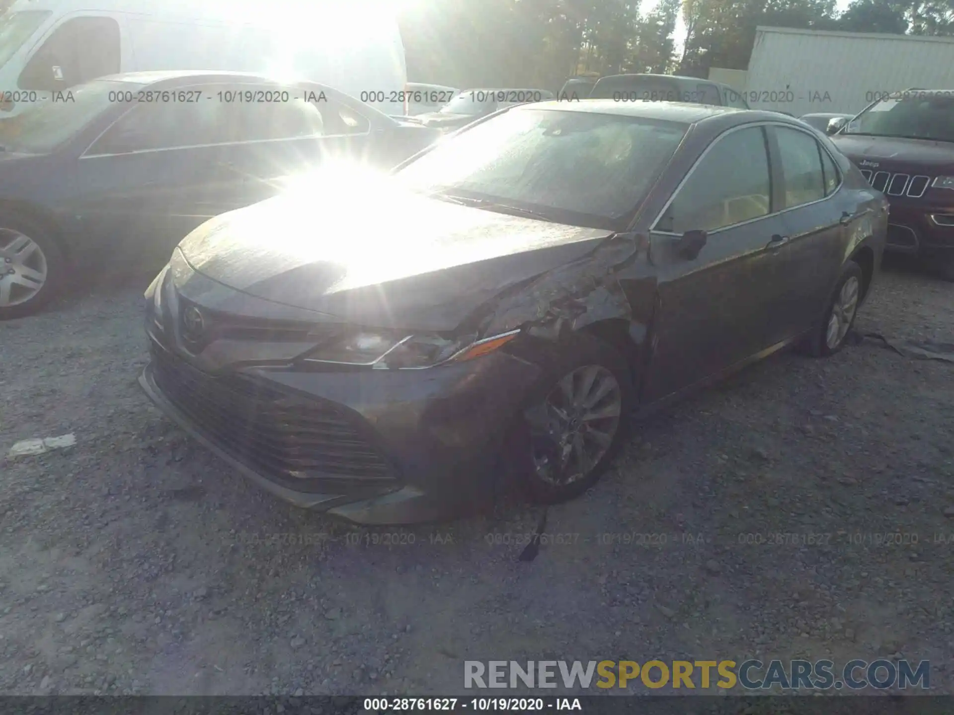 2 Photograph of a damaged car 4T1B11HK7KU706973 TOYOTA CAMRY 2019