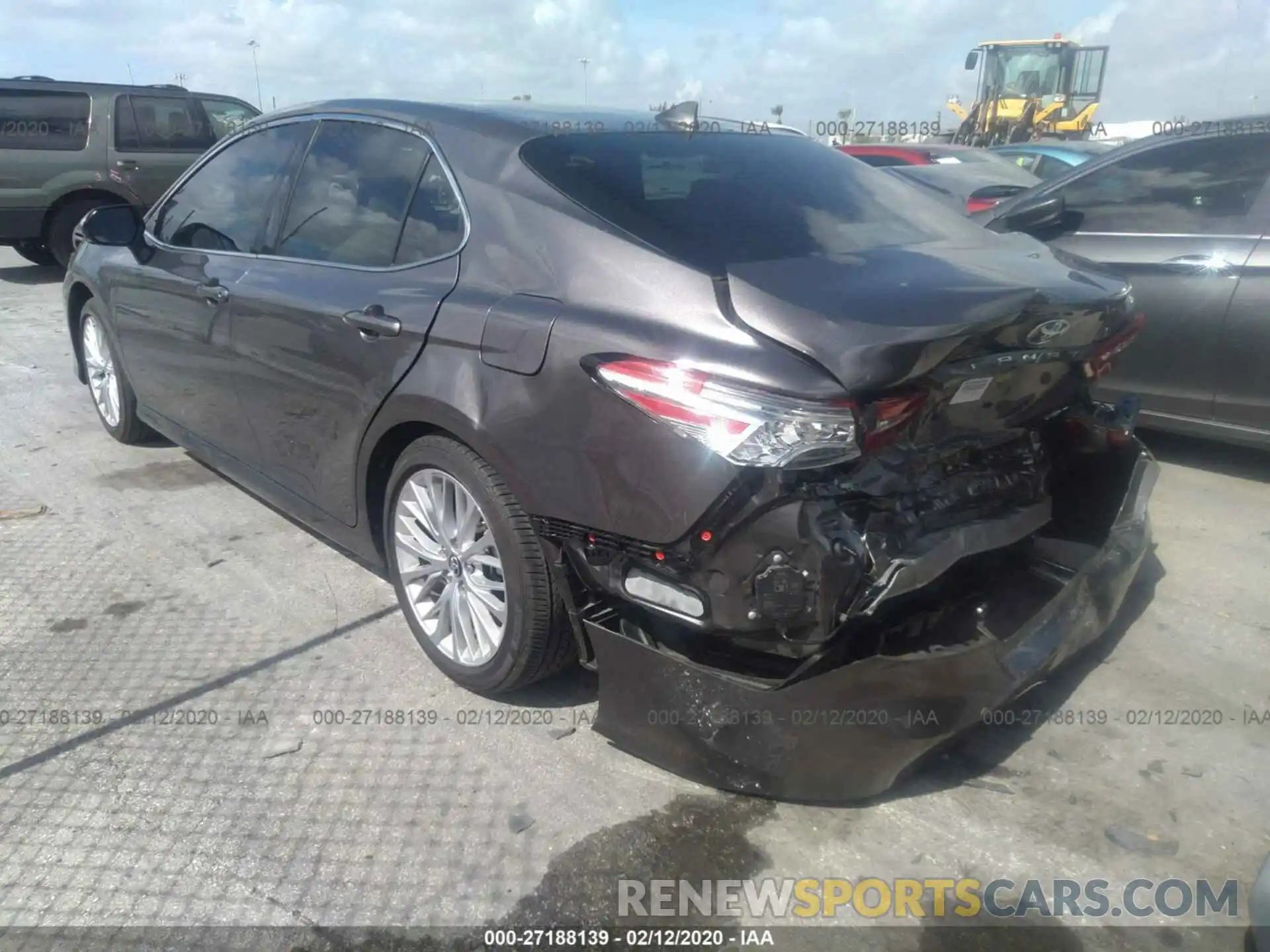 3 Photograph of a damaged car 4T1B11HK7KU707380 TOYOTA CAMRY 2019