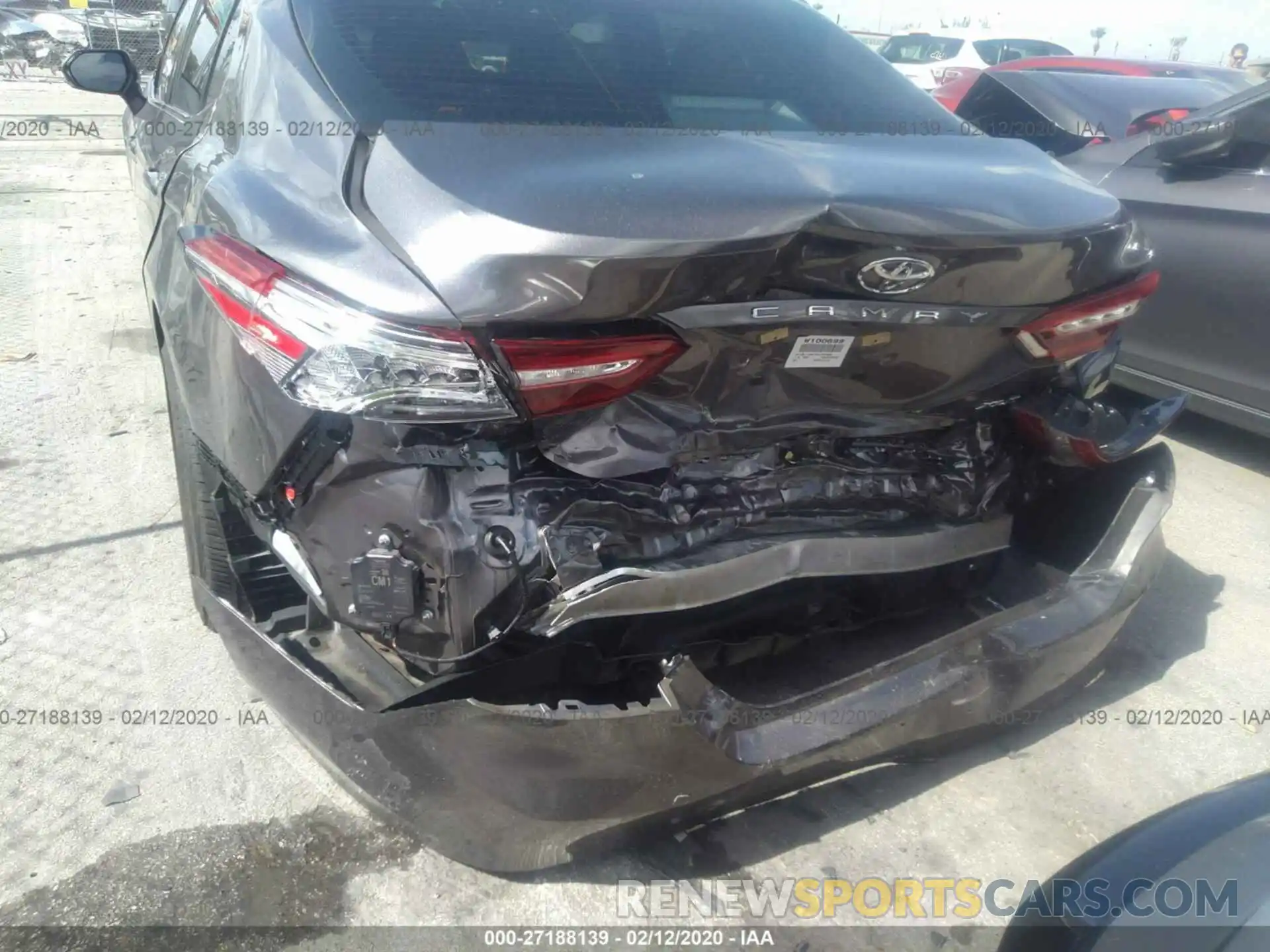 6 Photograph of a damaged car 4T1B11HK7KU707380 TOYOTA CAMRY 2019