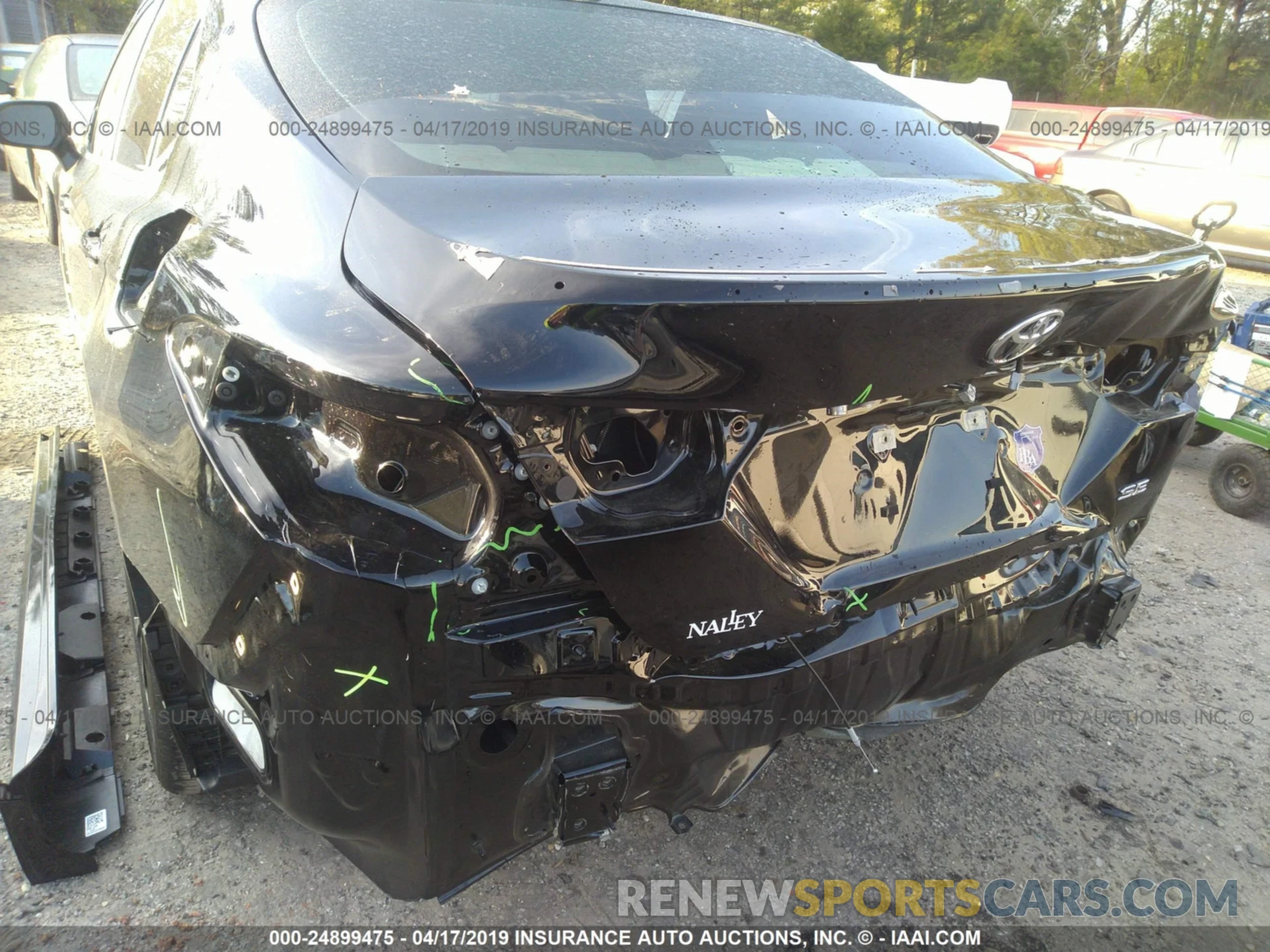 6 Photograph of a damaged car 4T1B11HK7KU708027 TOYOTA CAMRY 2019