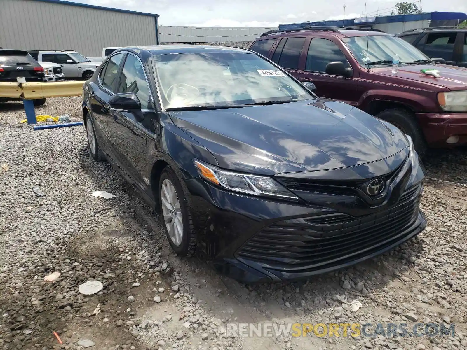 1 Photograph of a damaged car 4T1B11HK7KU708660 TOYOTA CAMRY 2019