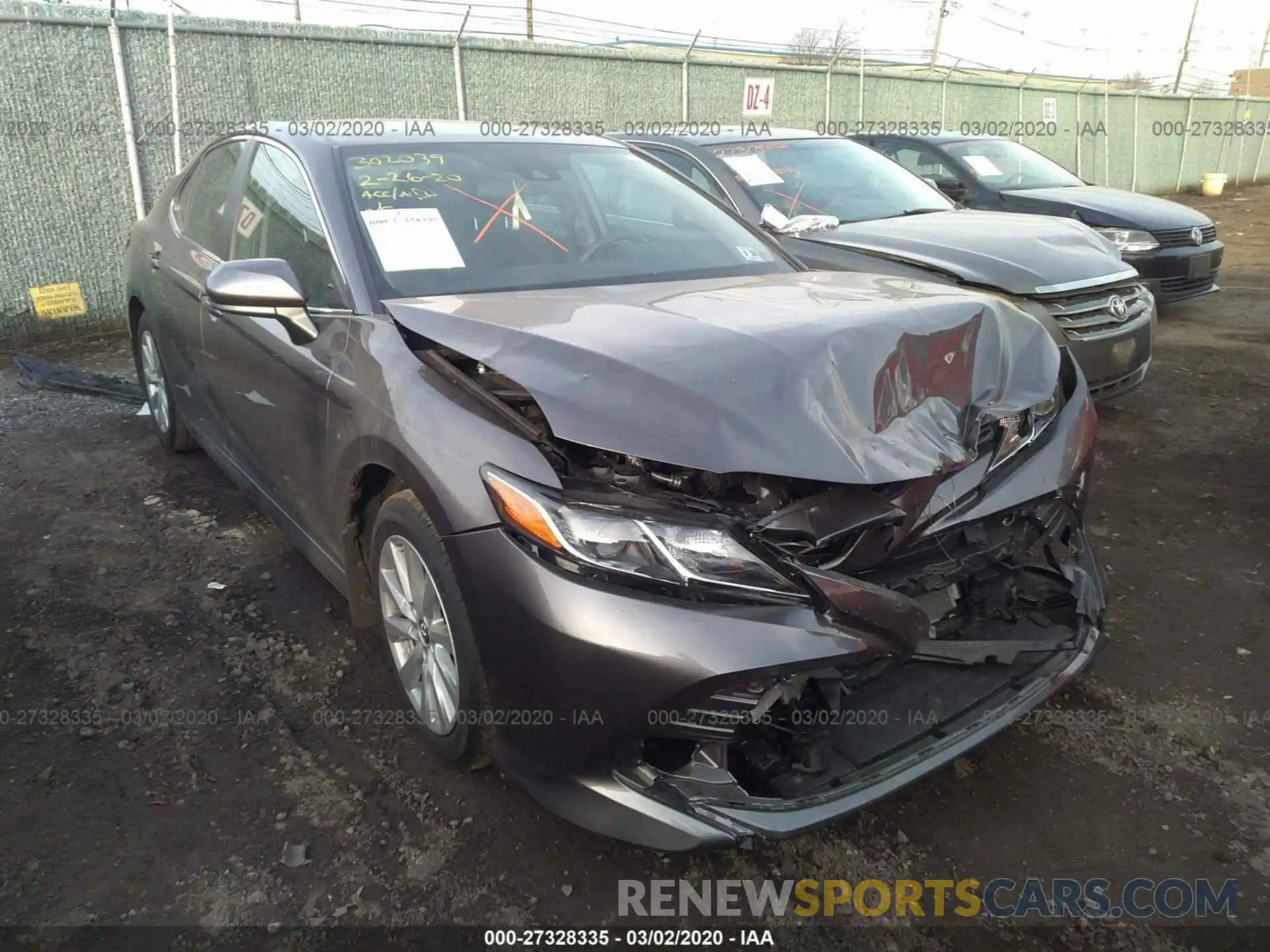 1 Photograph of a damaged car 4T1B11HK7KU709467 TOYOTA CAMRY 2019