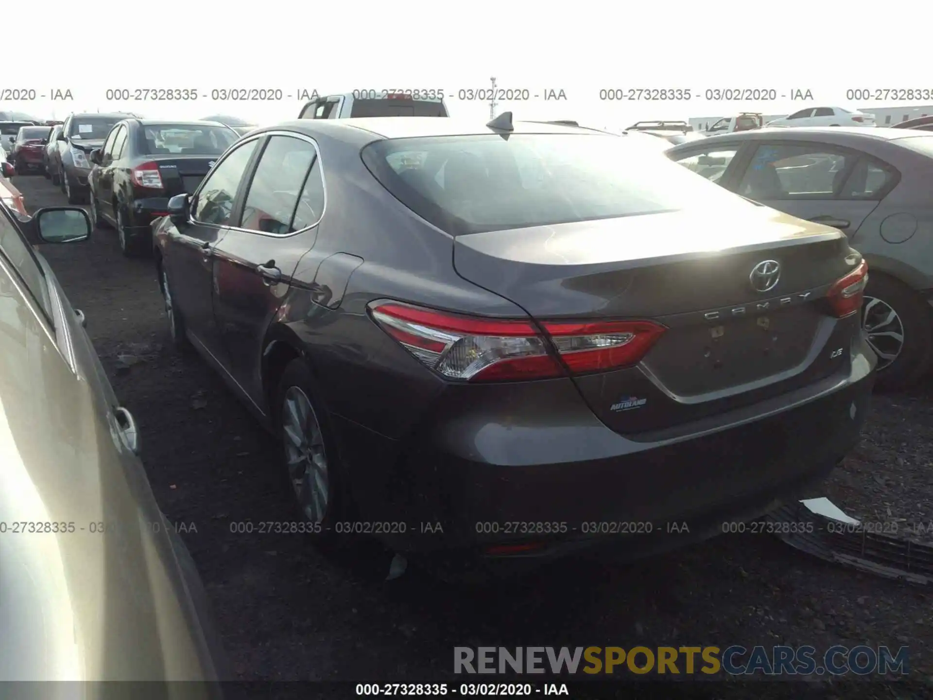 3 Photograph of a damaged car 4T1B11HK7KU709467 TOYOTA CAMRY 2019