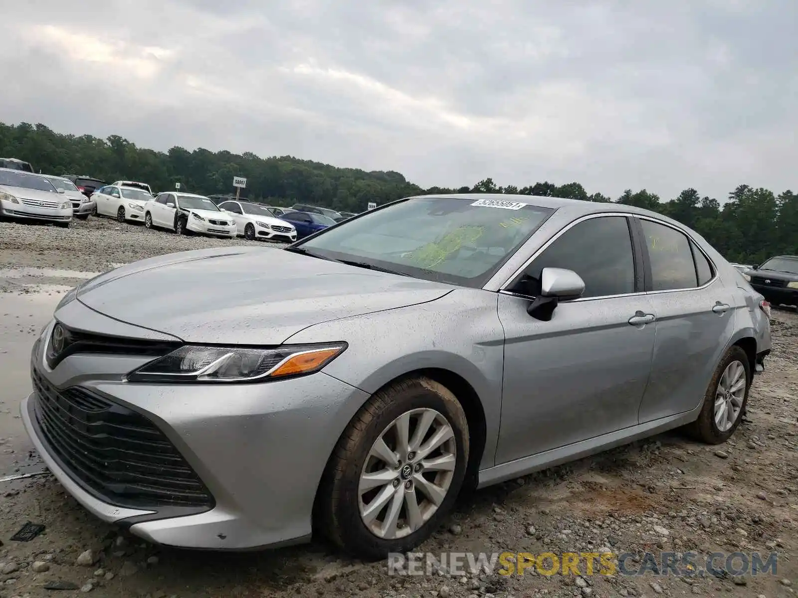 2 Photograph of a damaged car 4T1B11HK7KU713664 TOYOTA CAMRY 2019