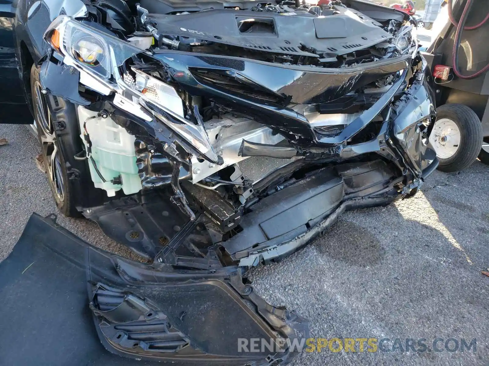 9 Photograph of a damaged car 4T1B11HK7KU713843 TOYOTA CAMRY 2019