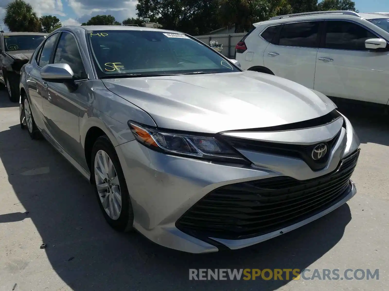 1 Photograph of a damaged car 4T1B11HK7KU715558 TOYOTA CAMRY 2019