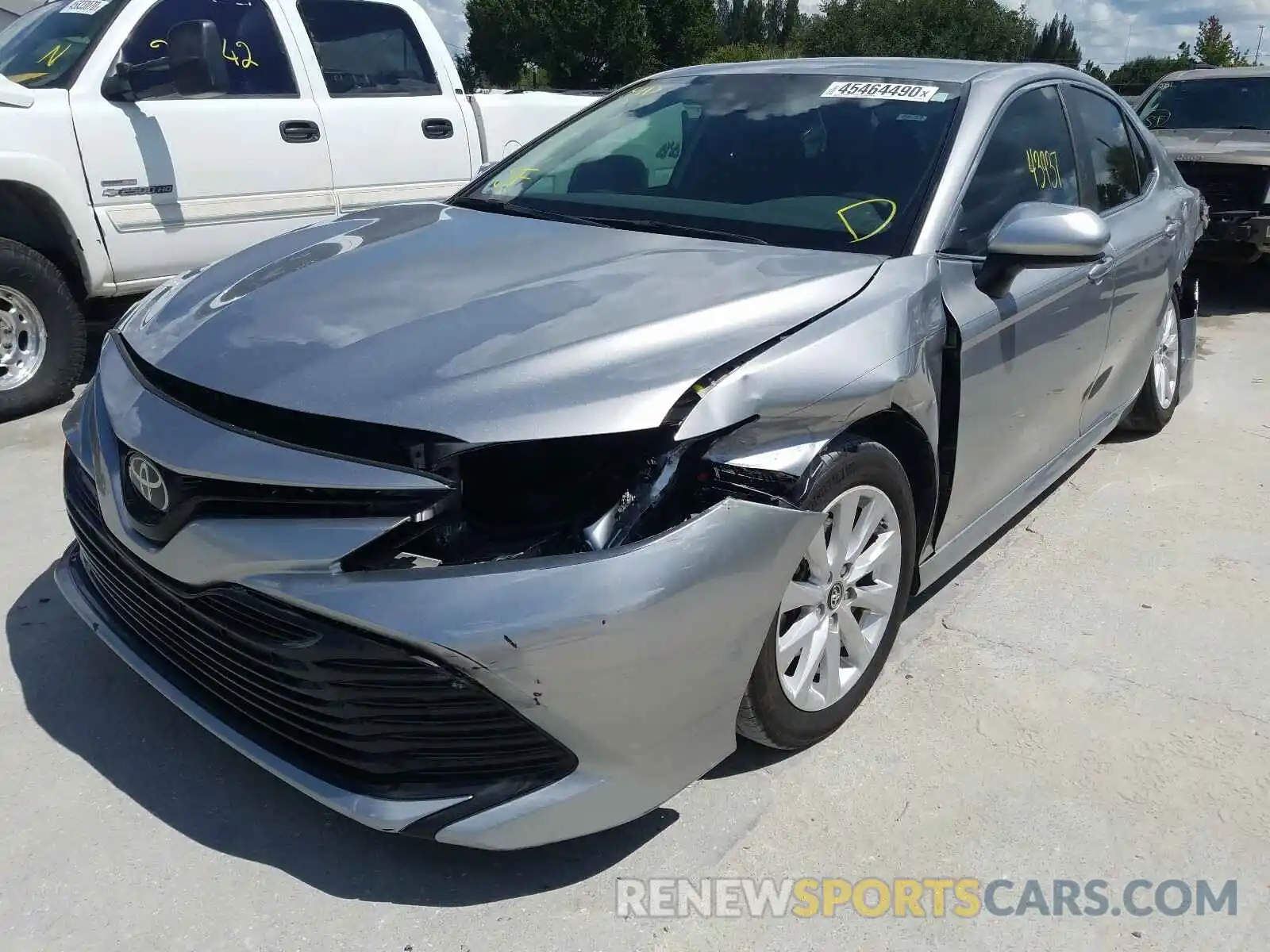 2 Photograph of a damaged car 4T1B11HK7KU715558 TOYOTA CAMRY 2019