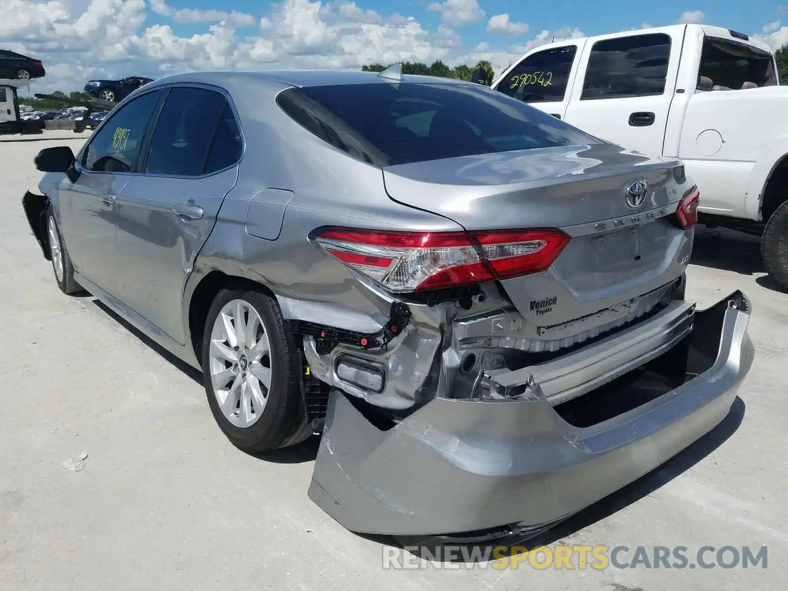 3 Photograph of a damaged car 4T1B11HK7KU715558 TOYOTA CAMRY 2019