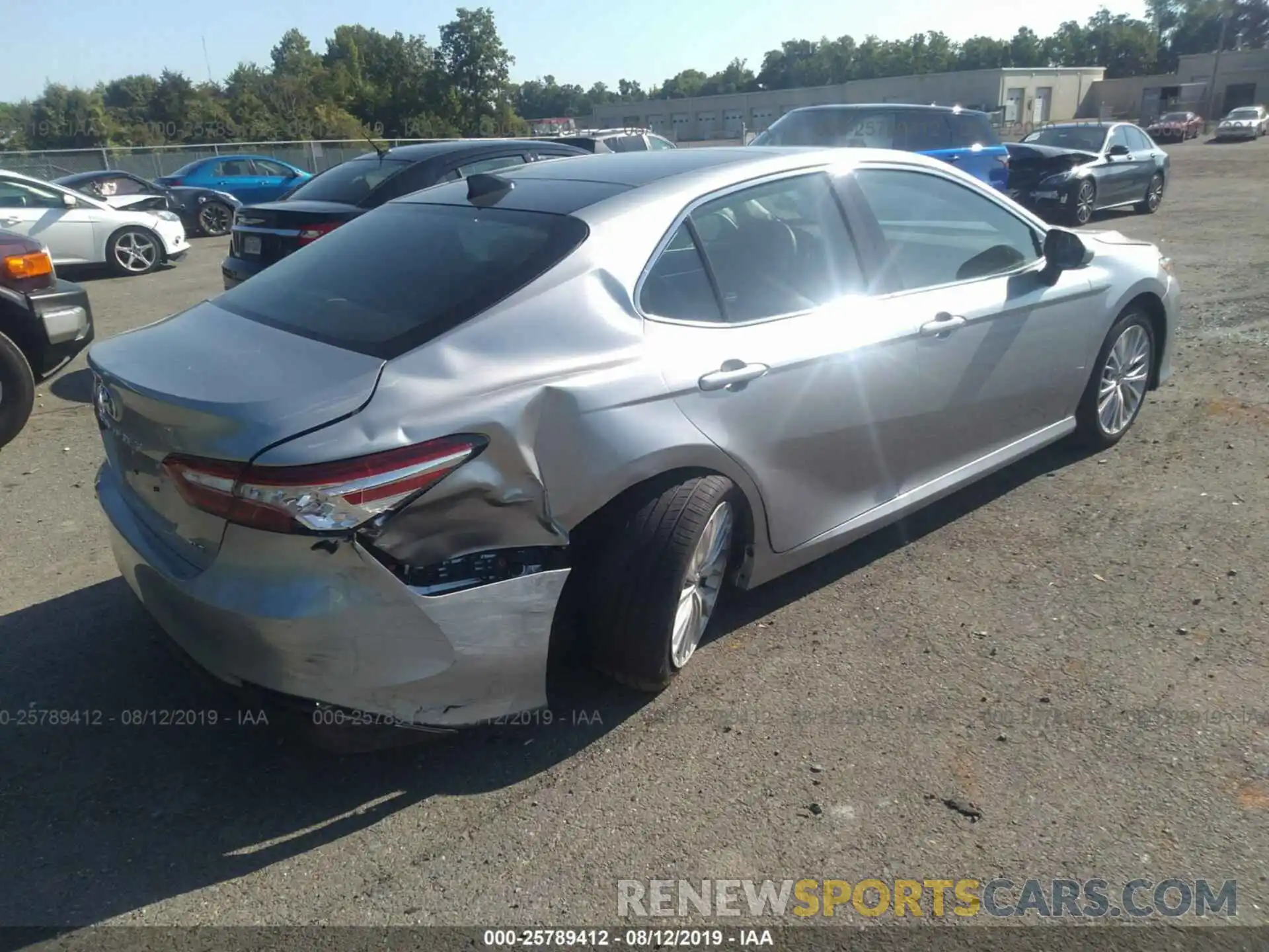 6 Photograph of a damaged car 4T1B11HK7KU716452 TOYOTA CAMRY 2019