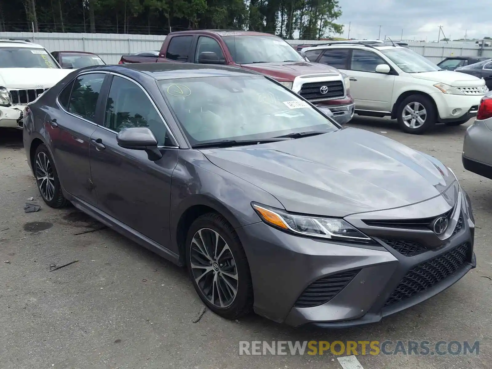 1 Photograph of a damaged car 4T1B11HK7KU716886 TOYOTA CAMRY 2019