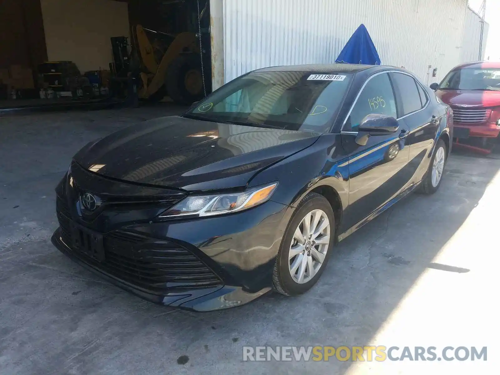 2 Photograph of a damaged car 4T1B11HK7KU717147 TOYOTA CAMRY 2019