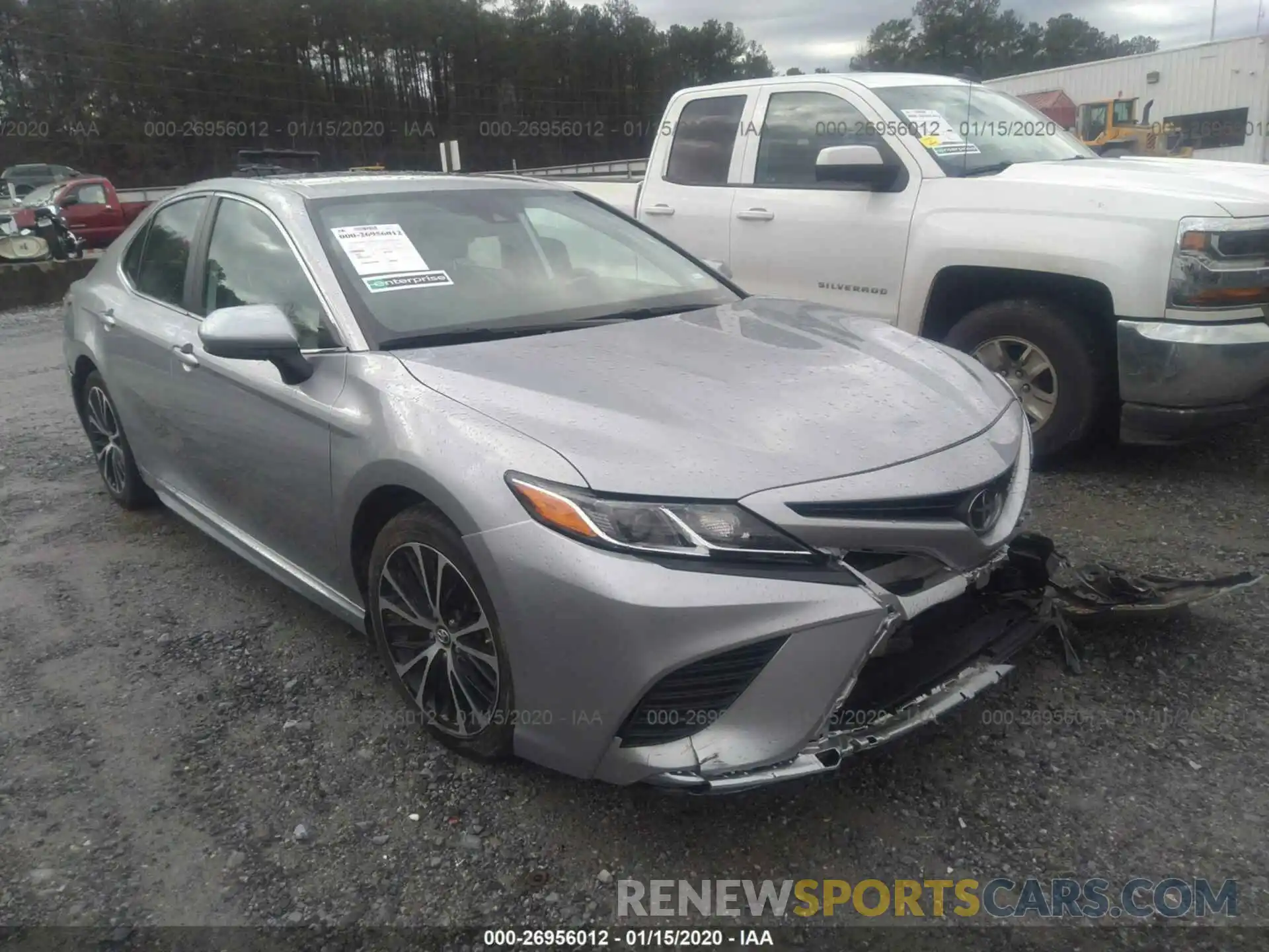 1 Photograph of a damaged car 4T1B11HK7KU717357 TOYOTA CAMRY 2019