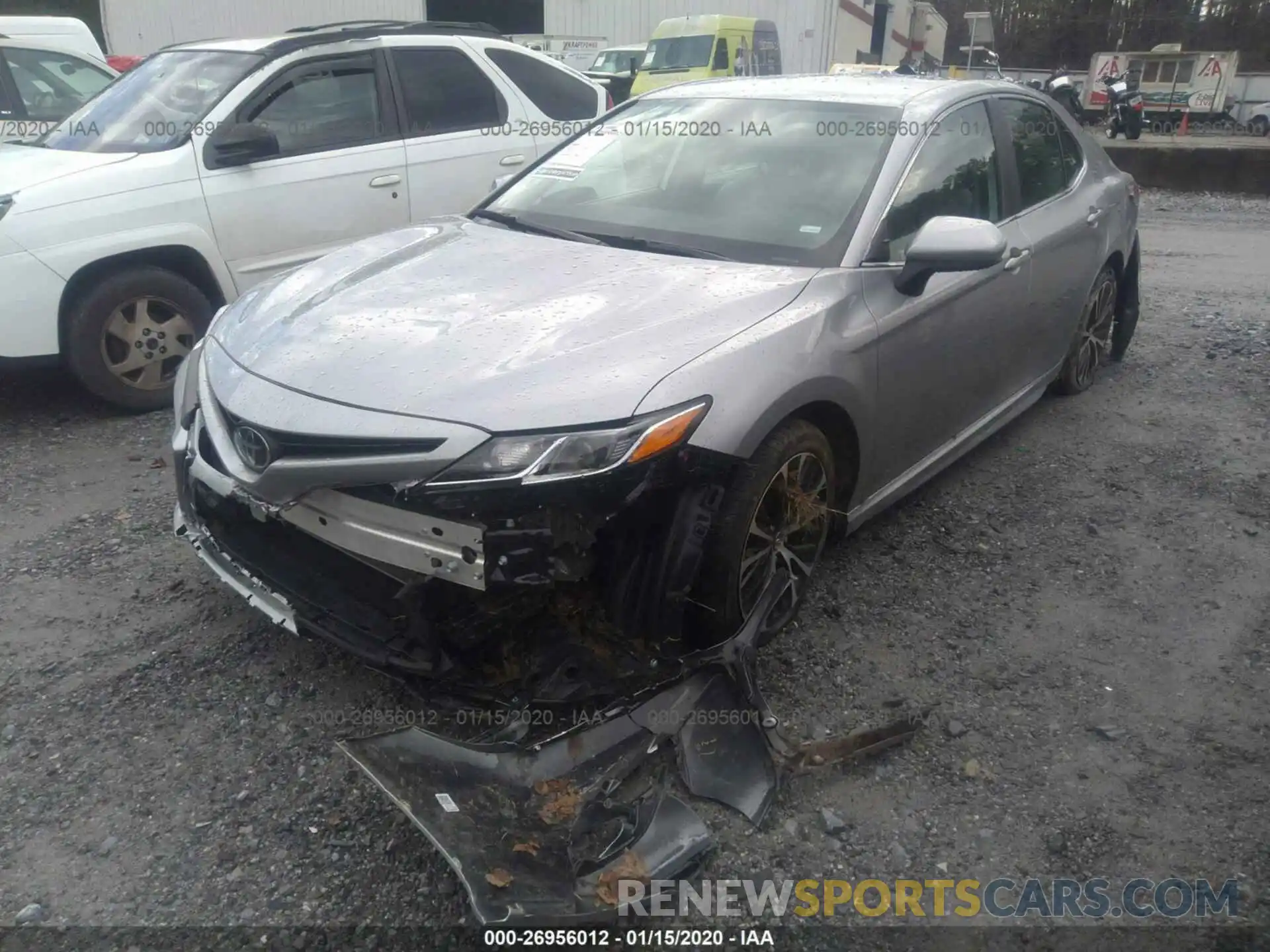 2 Photograph of a damaged car 4T1B11HK7KU717357 TOYOTA CAMRY 2019