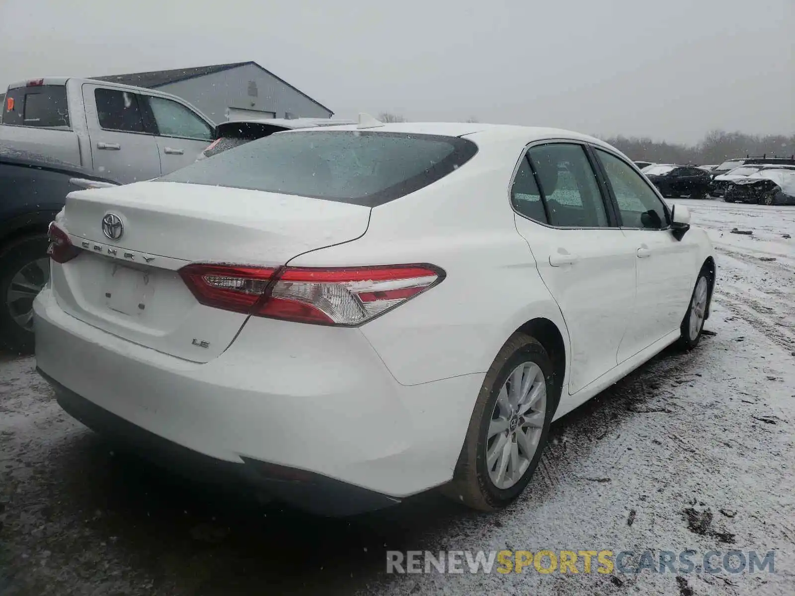 4 Photograph of a damaged car 4T1B11HK7KU718783 TOYOTA CAMRY 2019