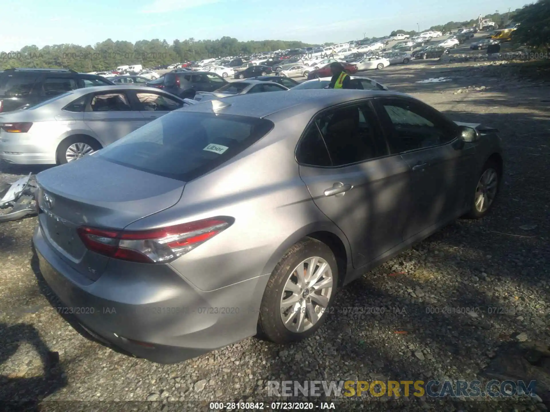 4 Photograph of a damaged car 4T1B11HK7KU718833 TOYOTA CAMRY 2019